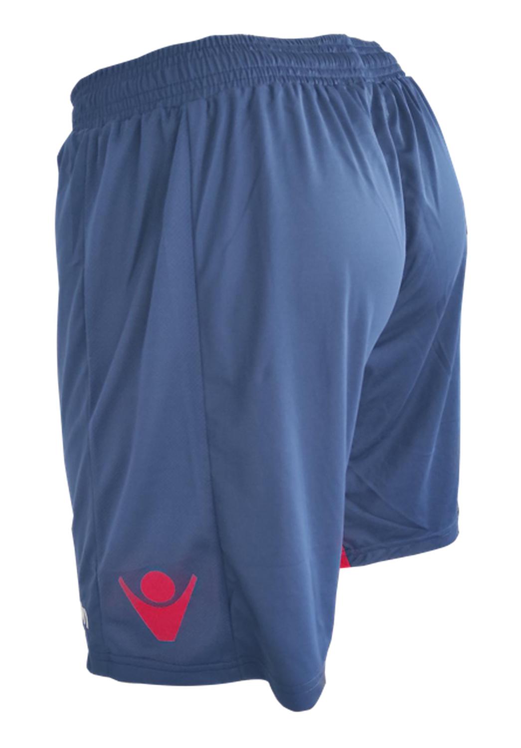 SHORT DE JUEGO HOMBRE MACRON AZUL MARINO-ROJO - 2