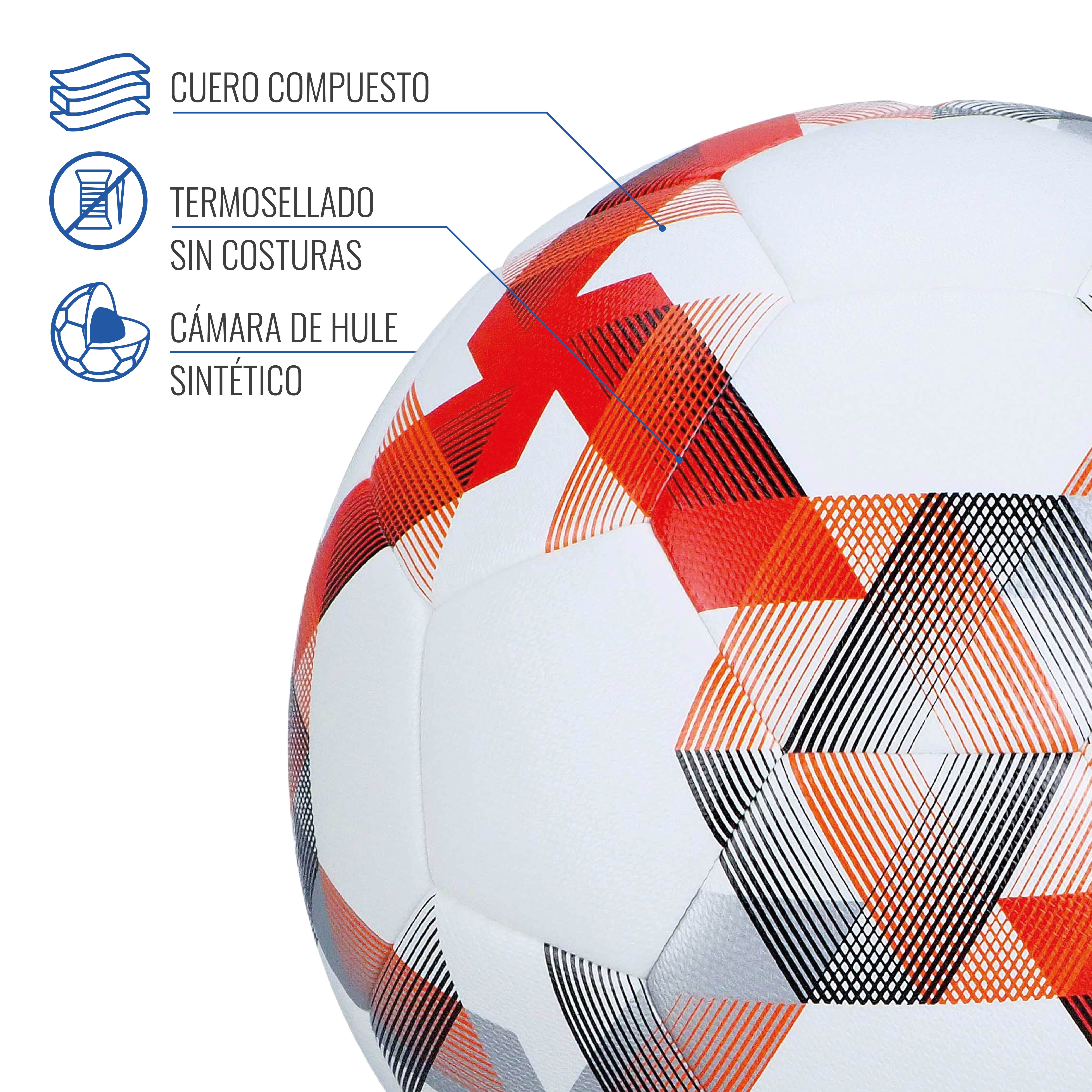 BALON FUTBOL FG 3100 ANFP LOGO MOLTEN BLANCO/NARANJO T5 - 2