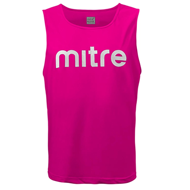 PETO ENTRENAMIENTO UNISEX MITRE INFANTIL FUCCIA - 1