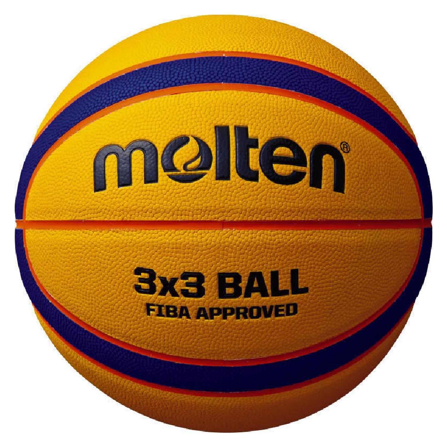 BALON BASQUETBOL 3X3 B33T2010 MOLTEN AMARILLO T.6 - 1