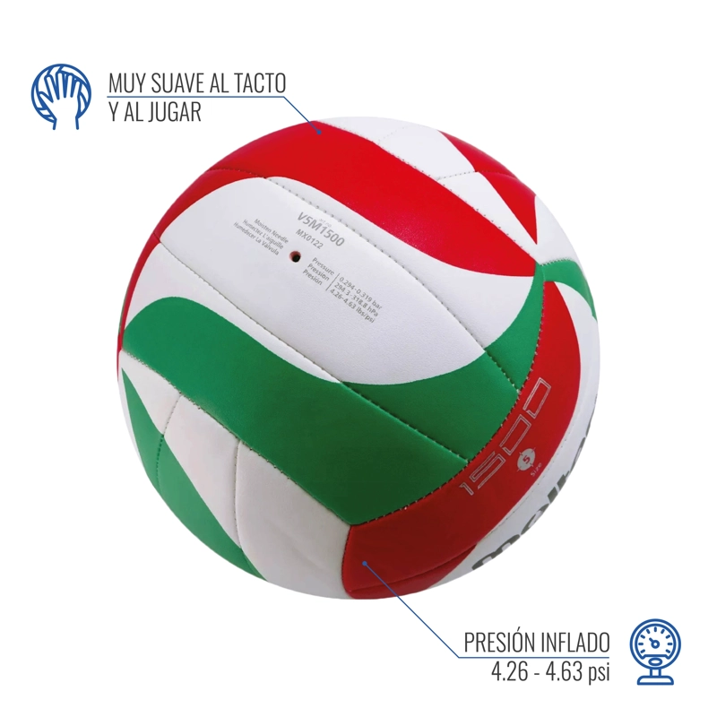 BALON DE VOLEIBOL MOLTEN V5M-1500 SERVE - 4