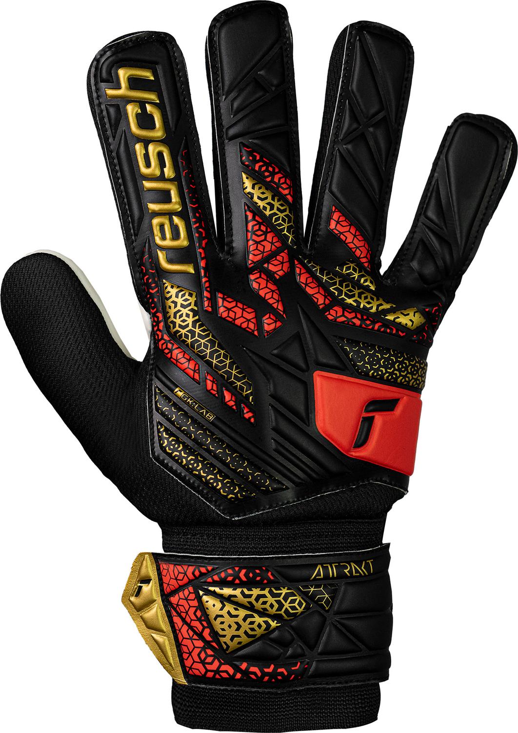 GUANTE ARQUERO ATTRAKT STARTER SOLID JUNIOR GK25 NEGRO - 2