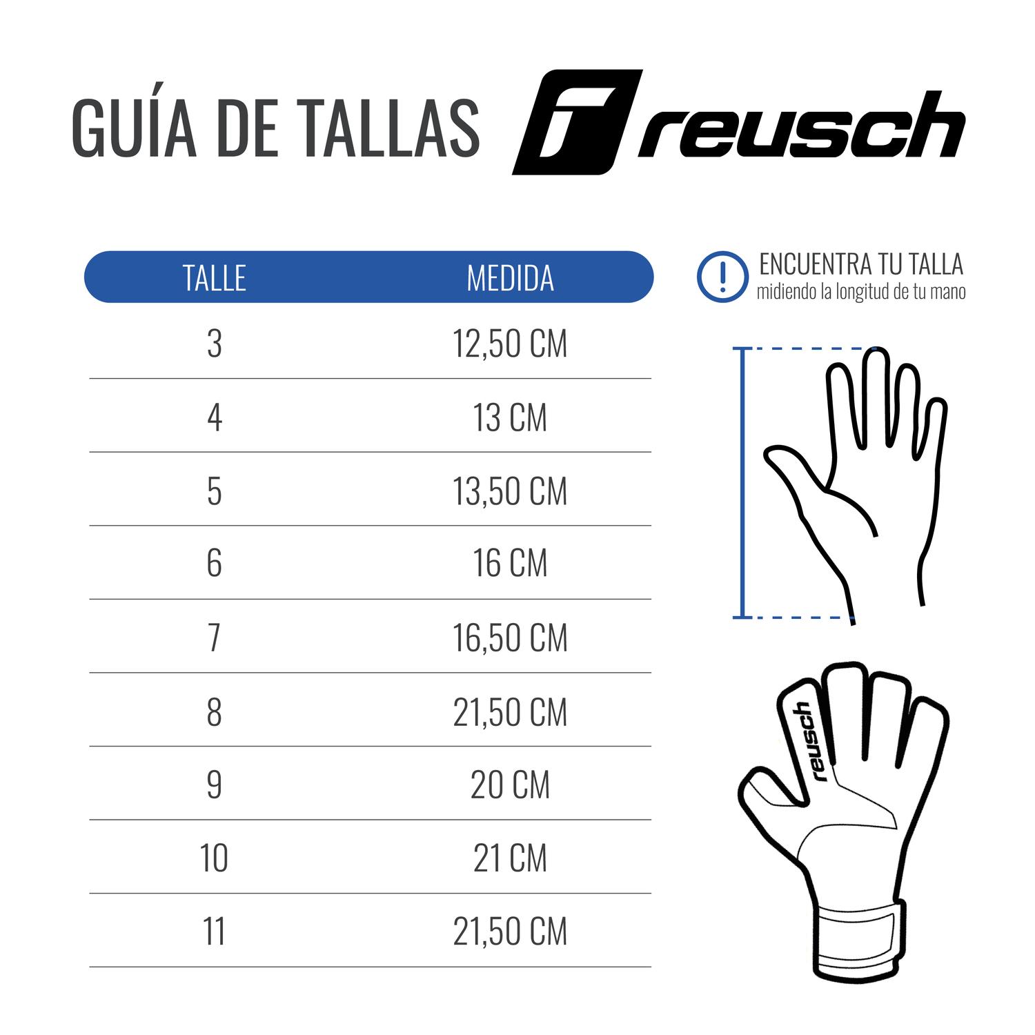 GUANTE ARQUERO ATTRAKT STARTER SOLID JUNIOR GK25 NEGRO - 8