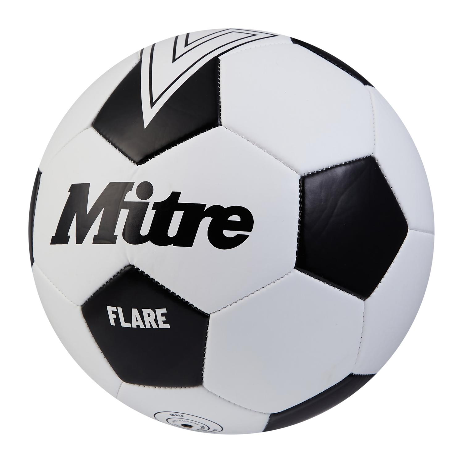 BALON DE FUTBOL MITRE FLARE BLANCO-NEGRO - 3