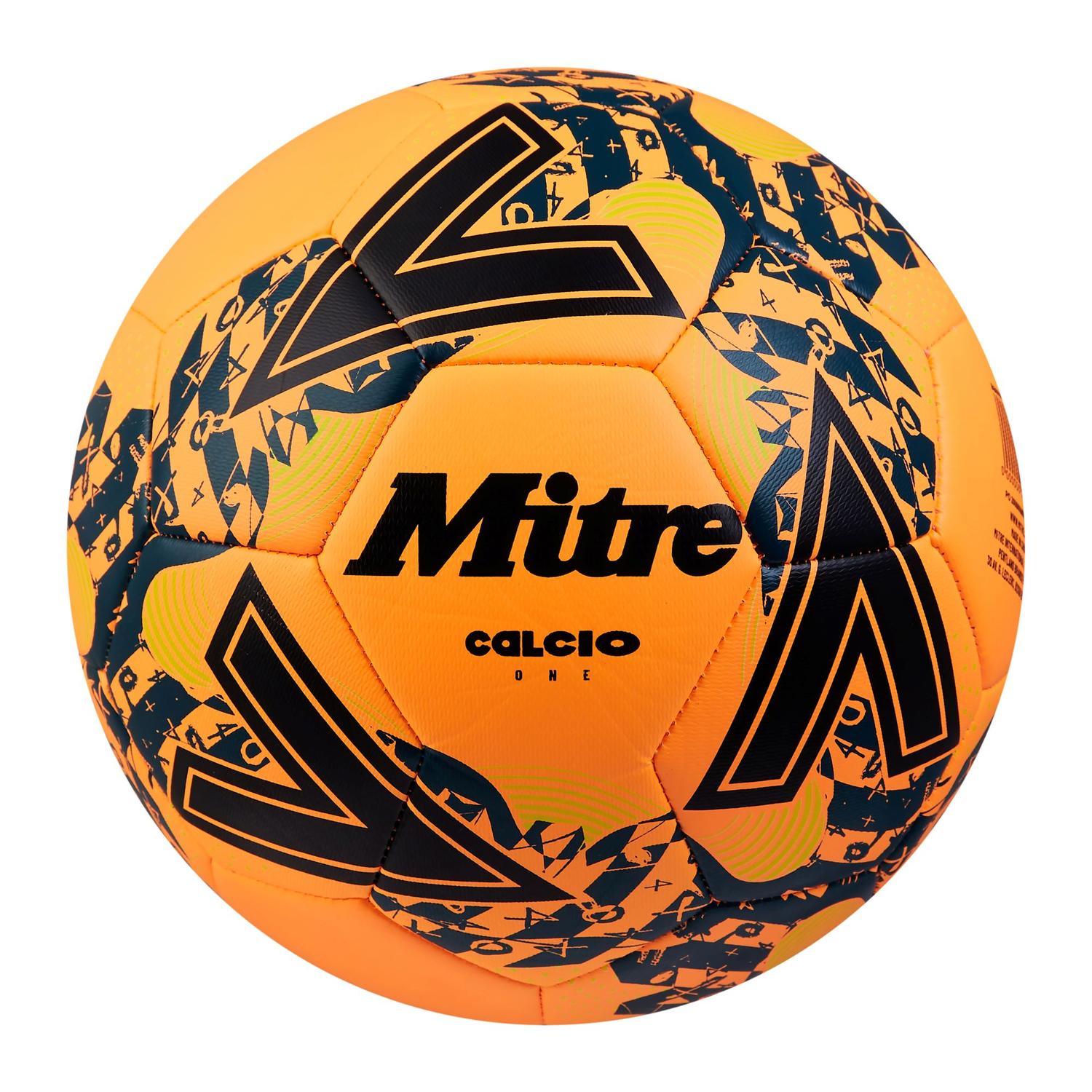 BALON DE FUTBOL CALCIO MITRE NARANJO T.5 - 1