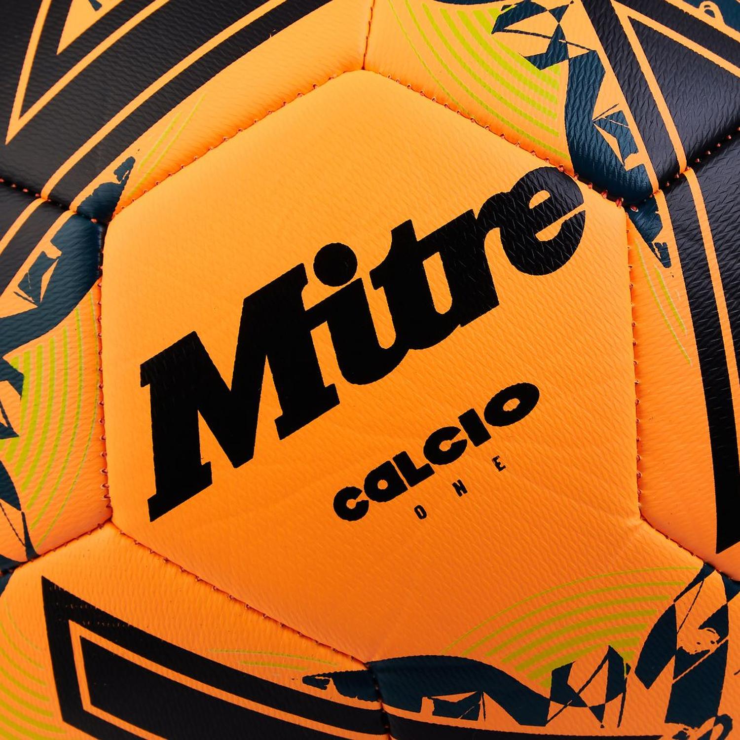 BALON DE FUTBOL CALCIO MITRE NARANJO T.5 - 4