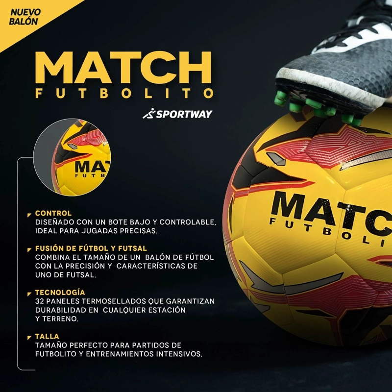 BALON FUTBOLITO MATCH BOTE MEDIO T.5 - 2