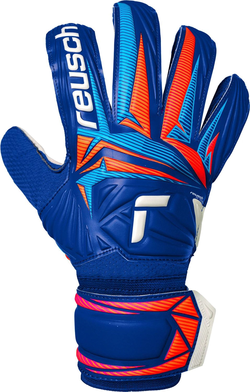 GUANTE ARQUERO REUSCH ATTRAKT SOLID AZULINO GK26 - 2