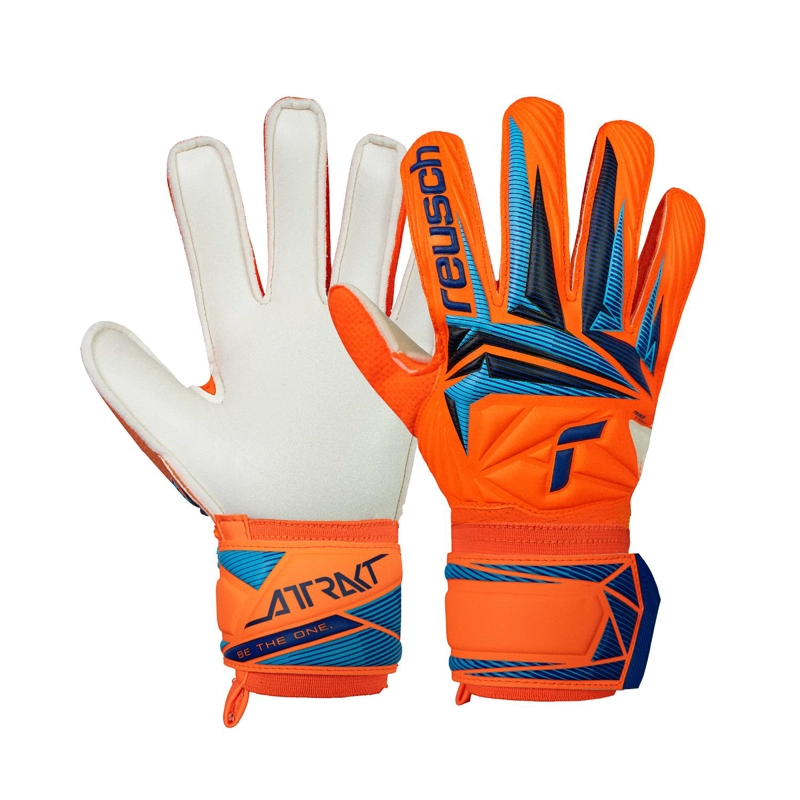 GUANTE ARQUERO REUSCH ATTRAKT SOLID JUNIOR MUNDIAL GK26 - 1