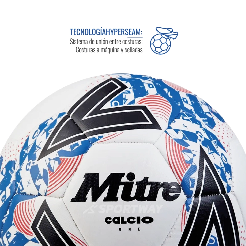 BALON FUTBOL CALCIO MITRE BLANCO T.4 - 4