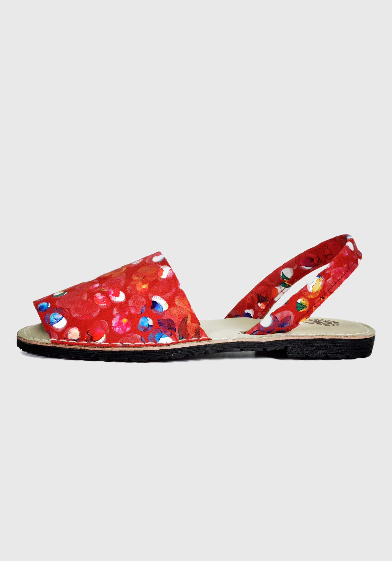 SANDALIAS MUJER DEGAS CUERO ROJO JISTICE PS0970S22ROJ - 1