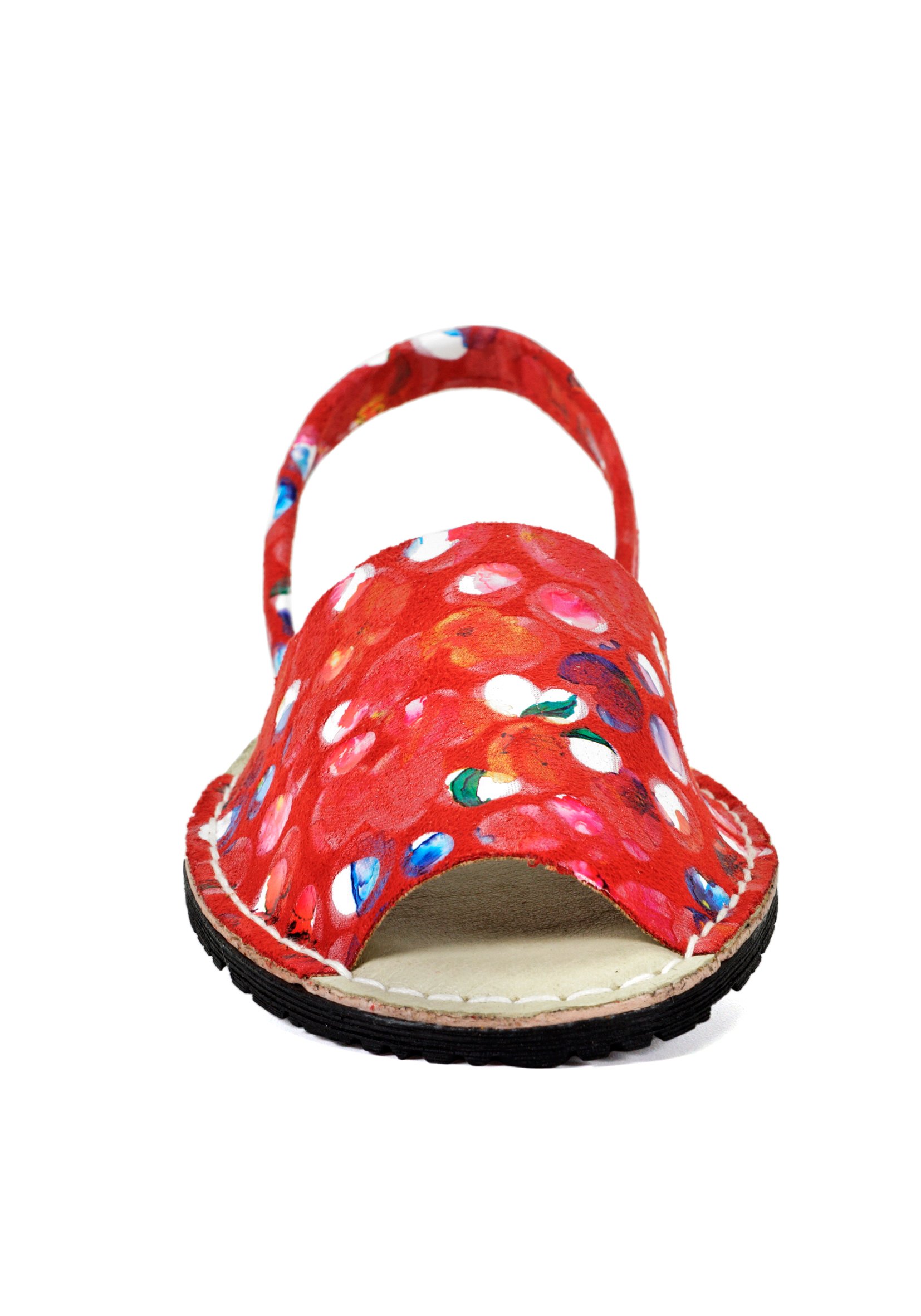 SANDALIAS MUJER DEGAS CUERO ROJO JISTICE PS0970S22ROJ - 4