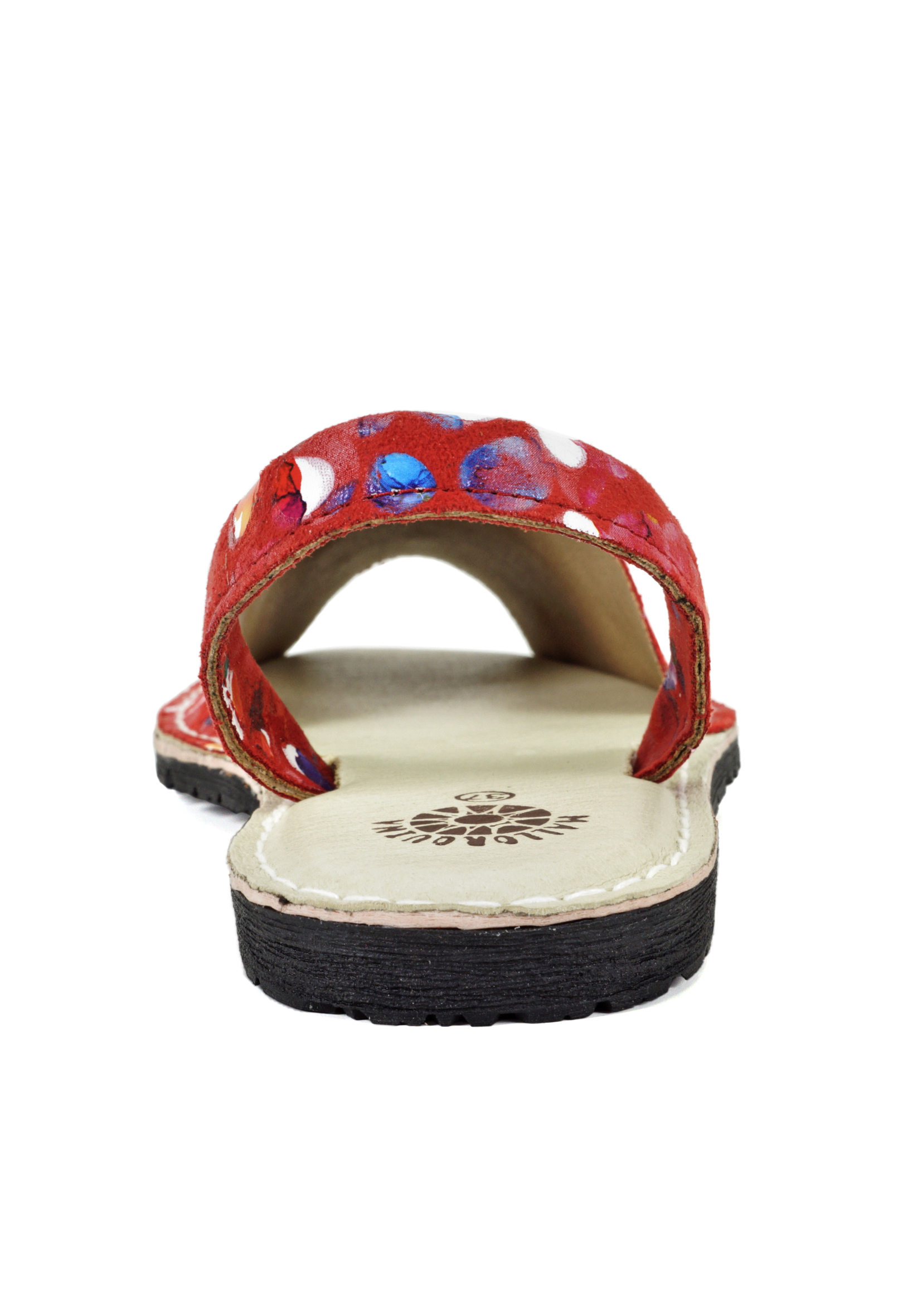 SANDALIAS MUJER DEGAS CUERO ROJO JISTICE PS0970S22ROJ - 6