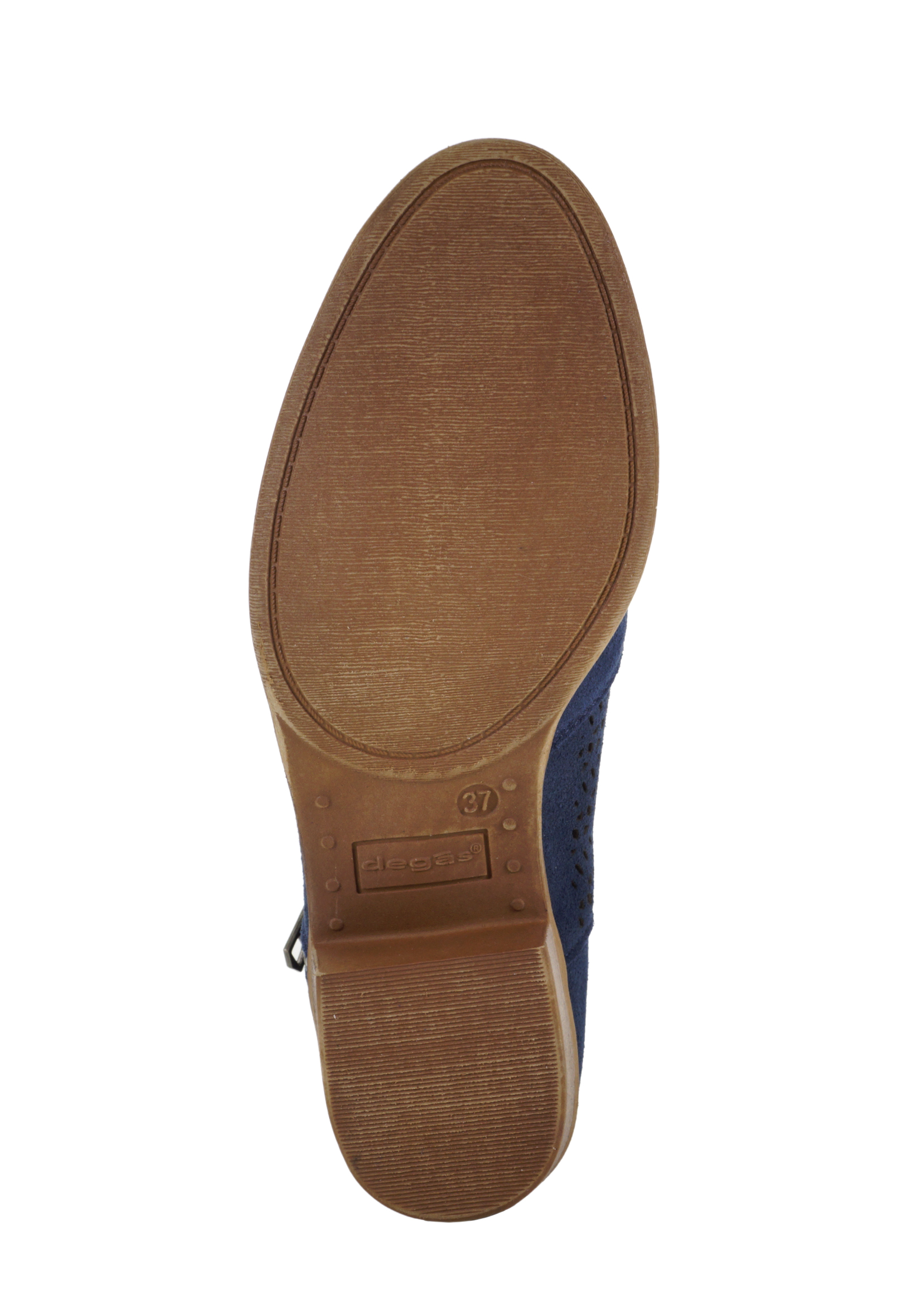BOTÍN CUERO AZUL AIXA CASUAL - 6