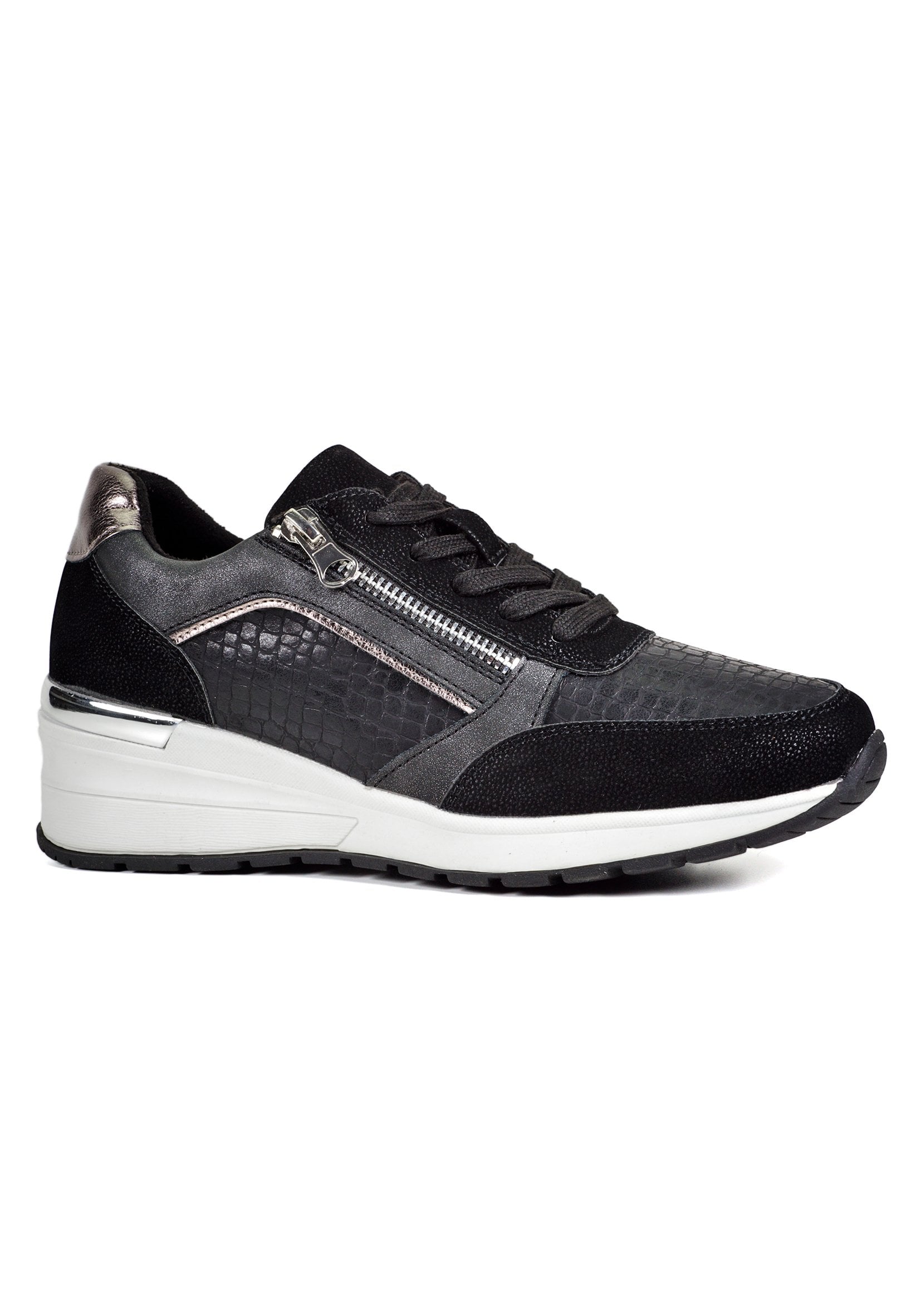 ZAPATILLAS MUJER EDA MANZINI CASUALES NEGRO WOE423W22BLK KENYA - 2