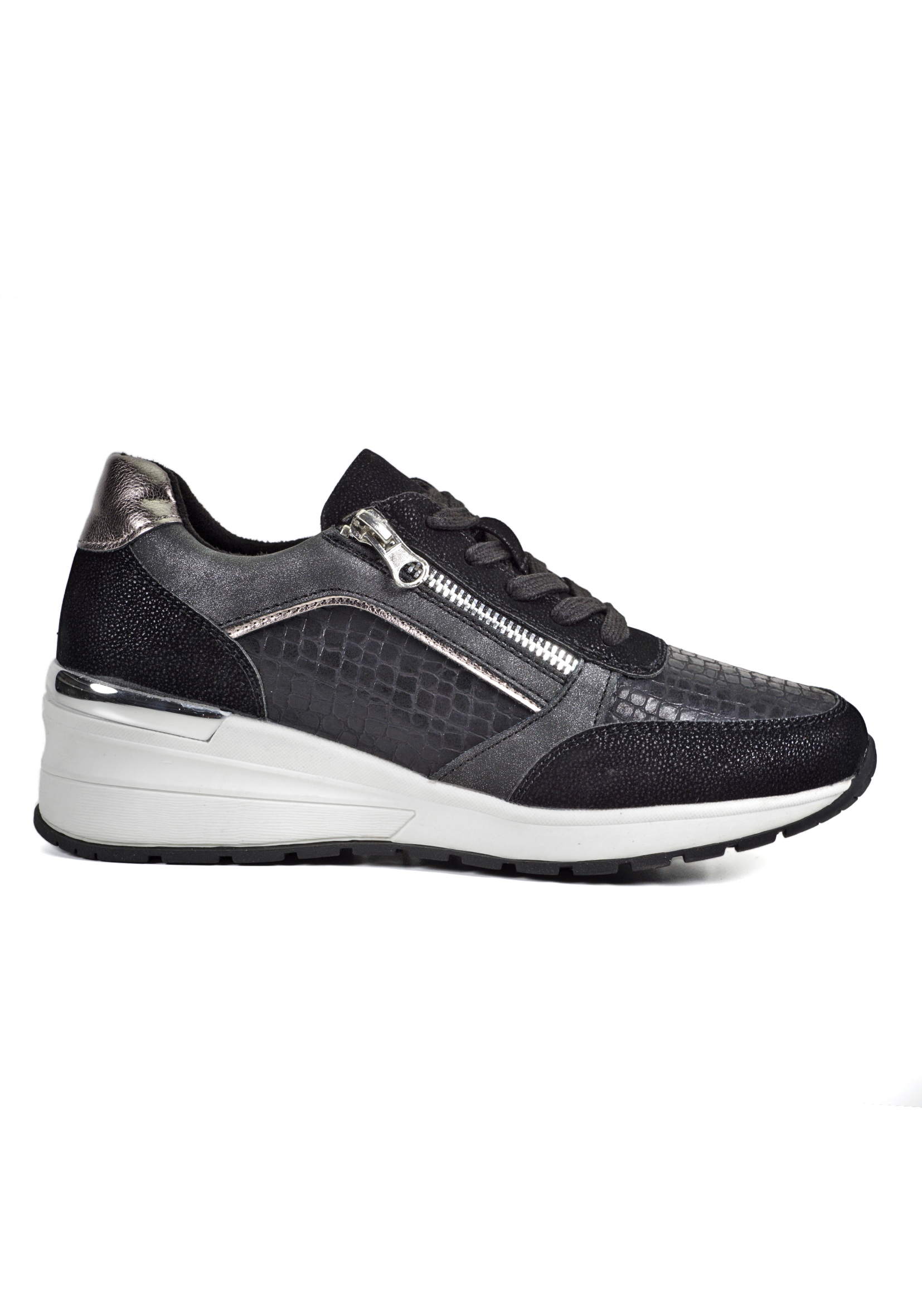 ZAPATILLAS MUJER EDA MANZINI CASUALES NEGRO WOE423W22BLK KENYA - 3