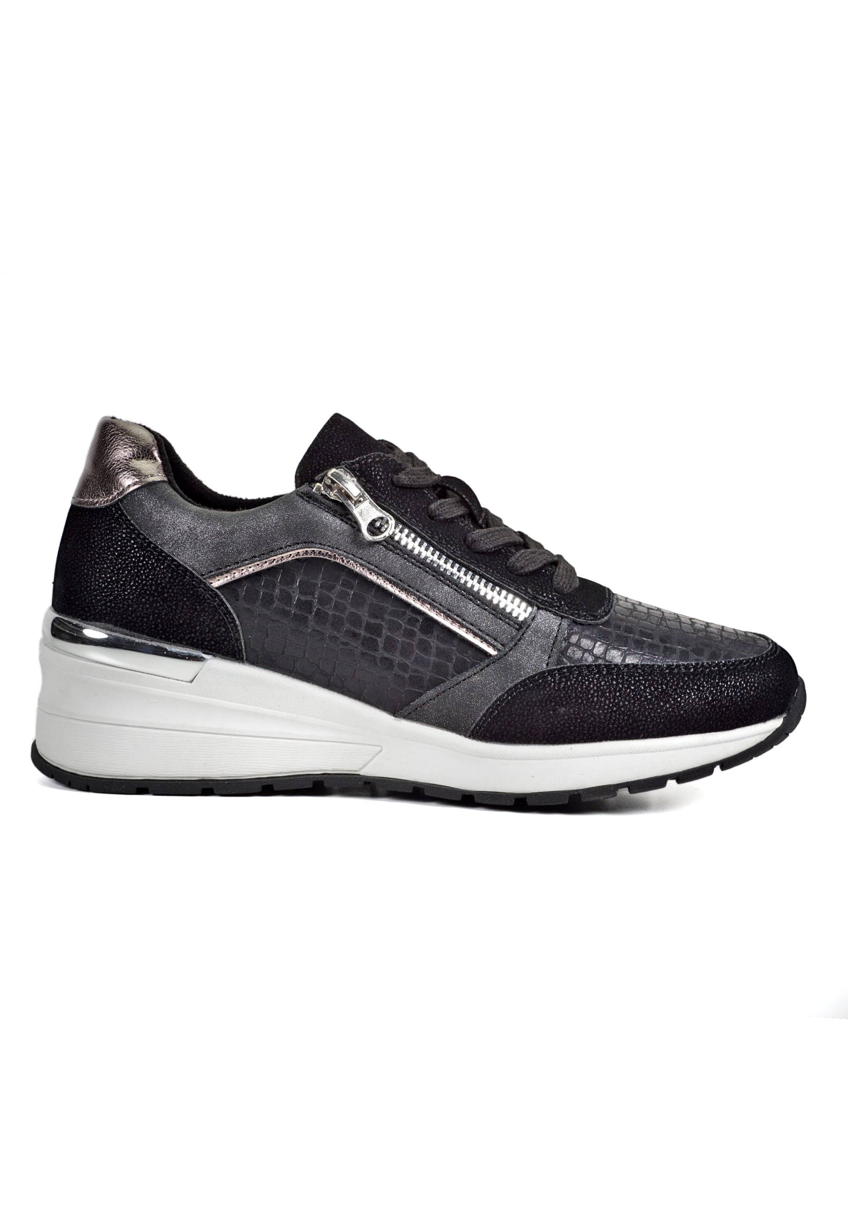 ZAPATILLAS MUJER EDA MANZINI CASUALES NEGRO WOE423W22BLK KENYA - 3