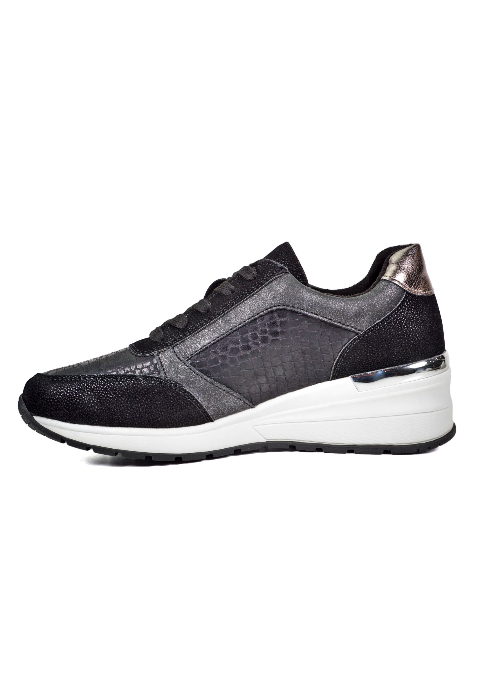 ZAPATILLAS MUJER EDA MANZINI CASUALES NEGRO WOE423W22BLK KENYA - 5
