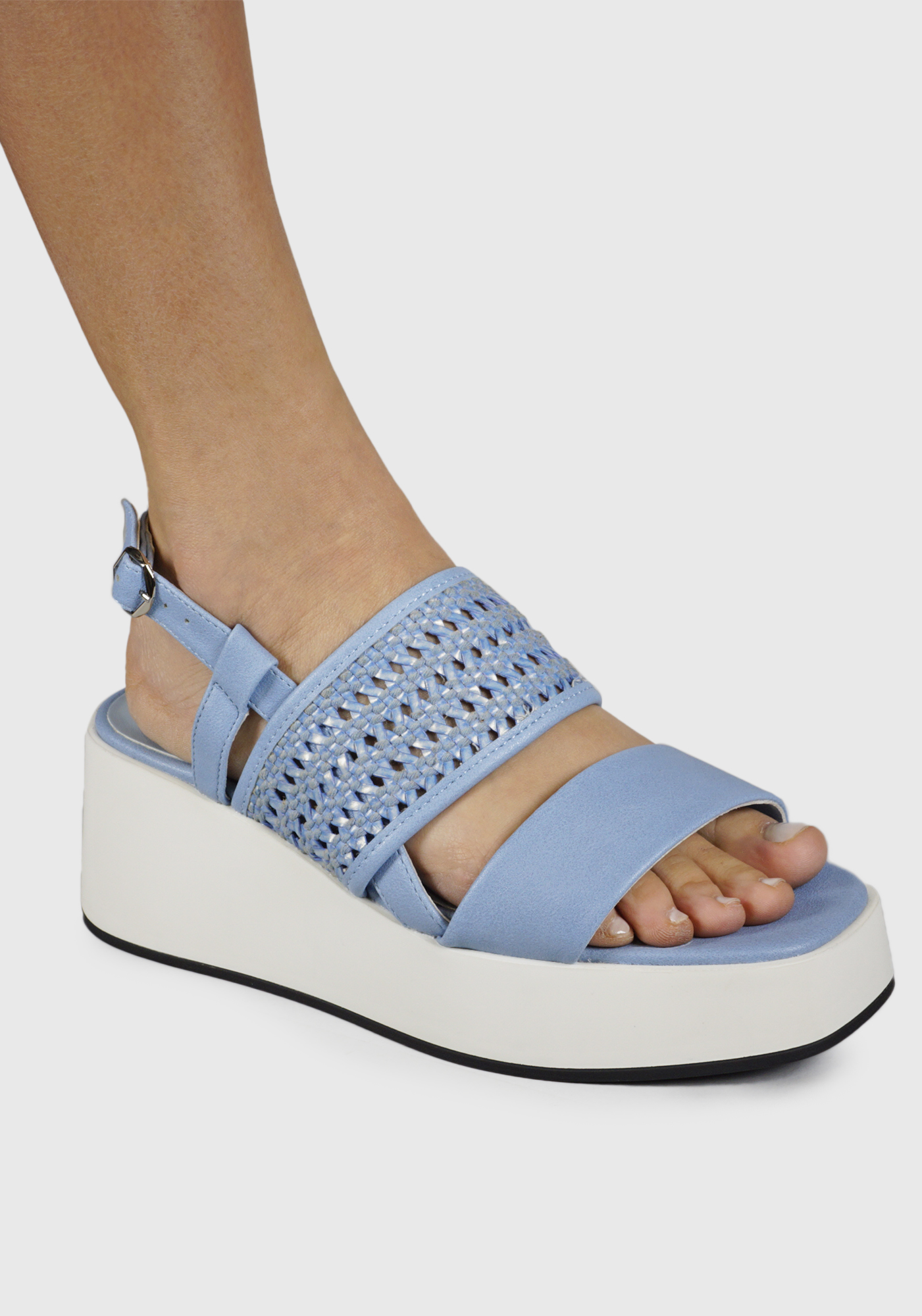 SANDALIAS MUJER EDA MANZINI AZUL CALLYL DSE375S22BLU - 8