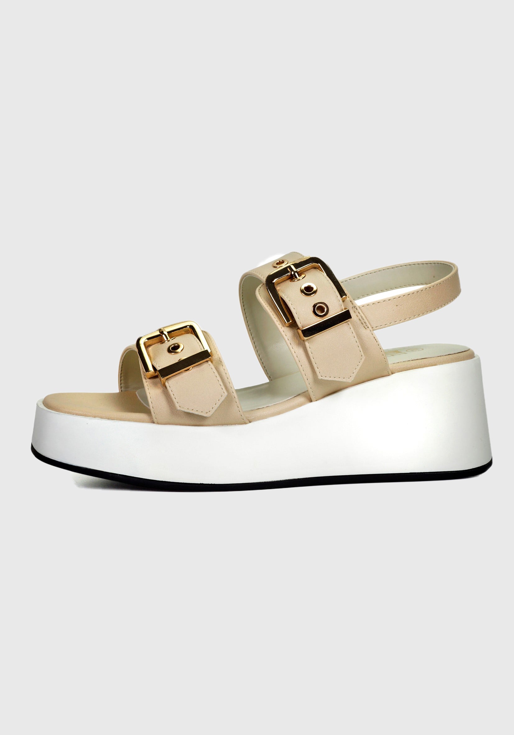 SANDALIAS MUJER EDA MANZINI BEIGE LOISA - 1