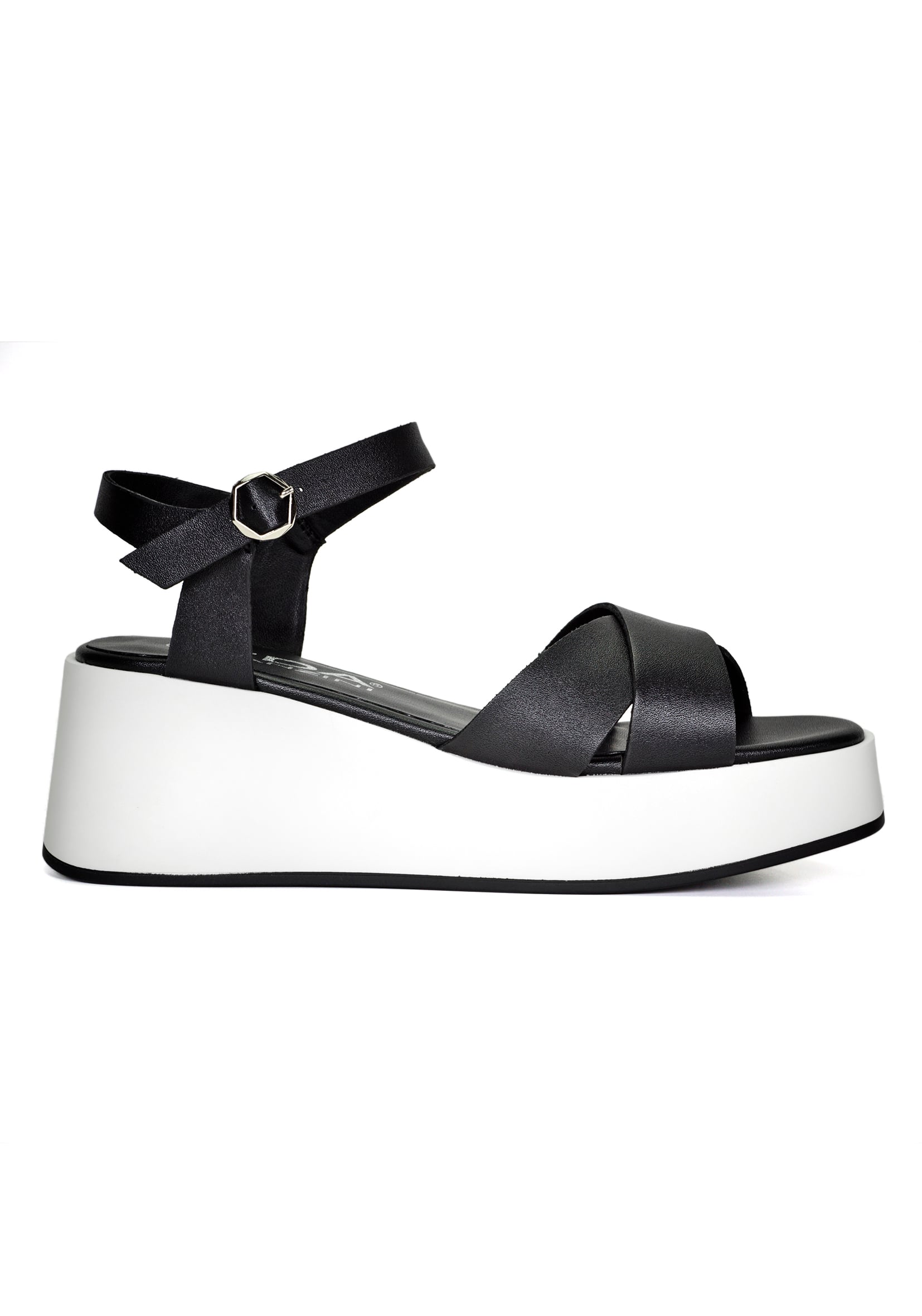 SANDALIAS MUJER EDA MANZINI NEGRO TRABYL DSE377S22BLK - 2