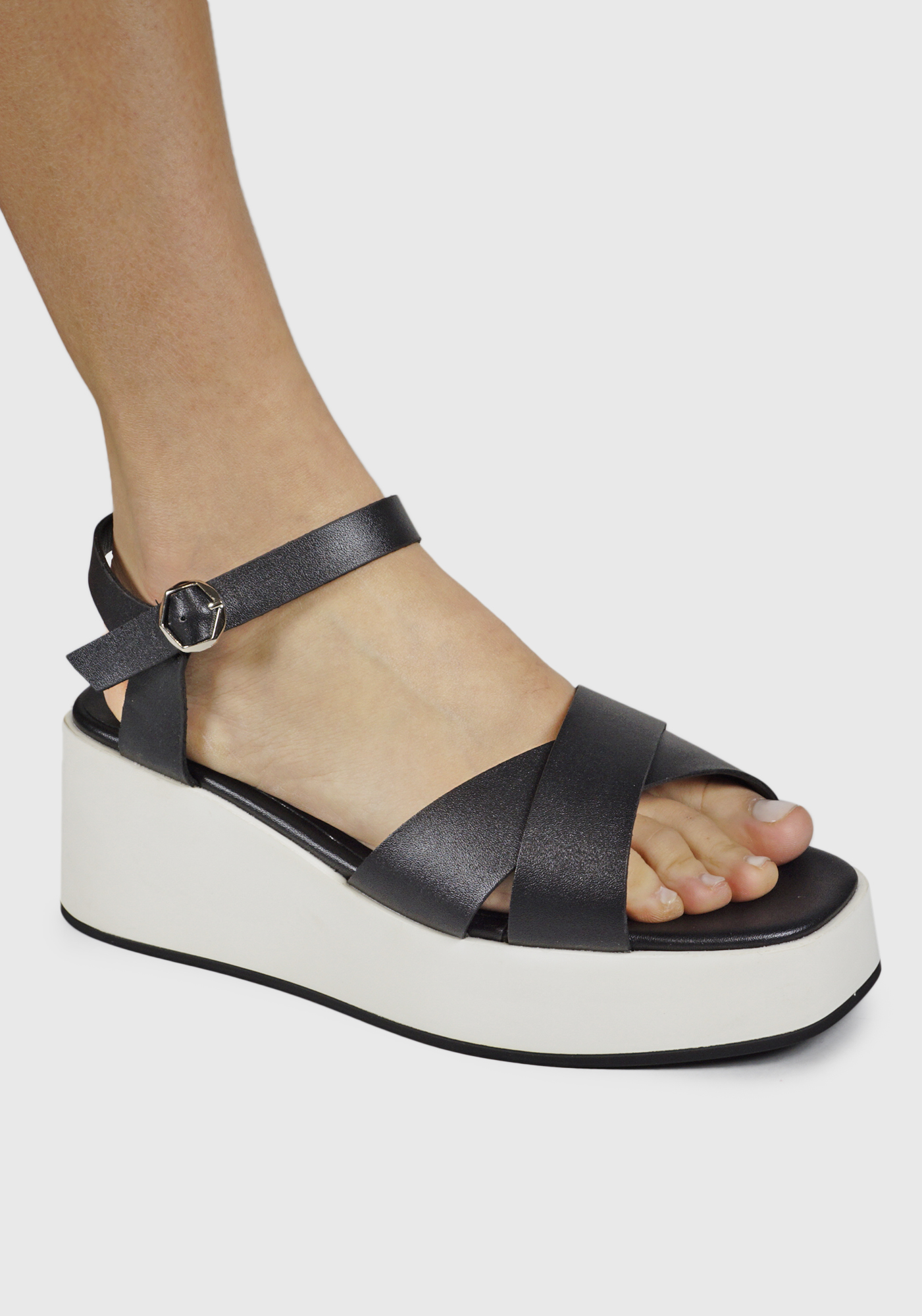 SANDALIAS MUJER EDA MANZINI NEGRO TRABYL DSE377S22BLK - 9