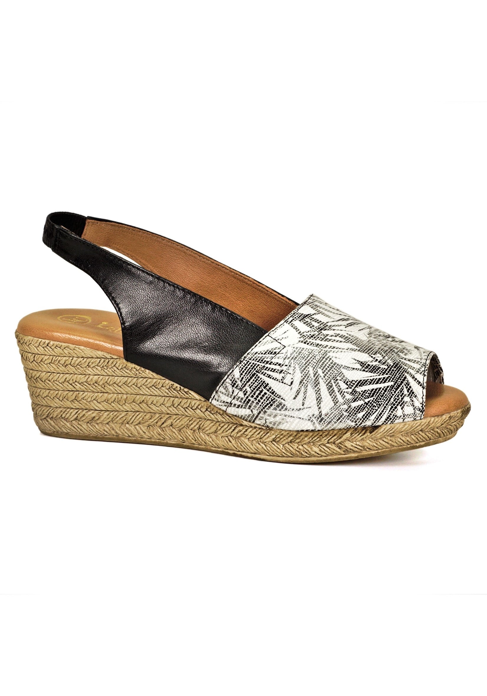 SANDALIAS MUJER DEGAS CUERO NEGRO SUSANNE PS5040S22NGP - 2