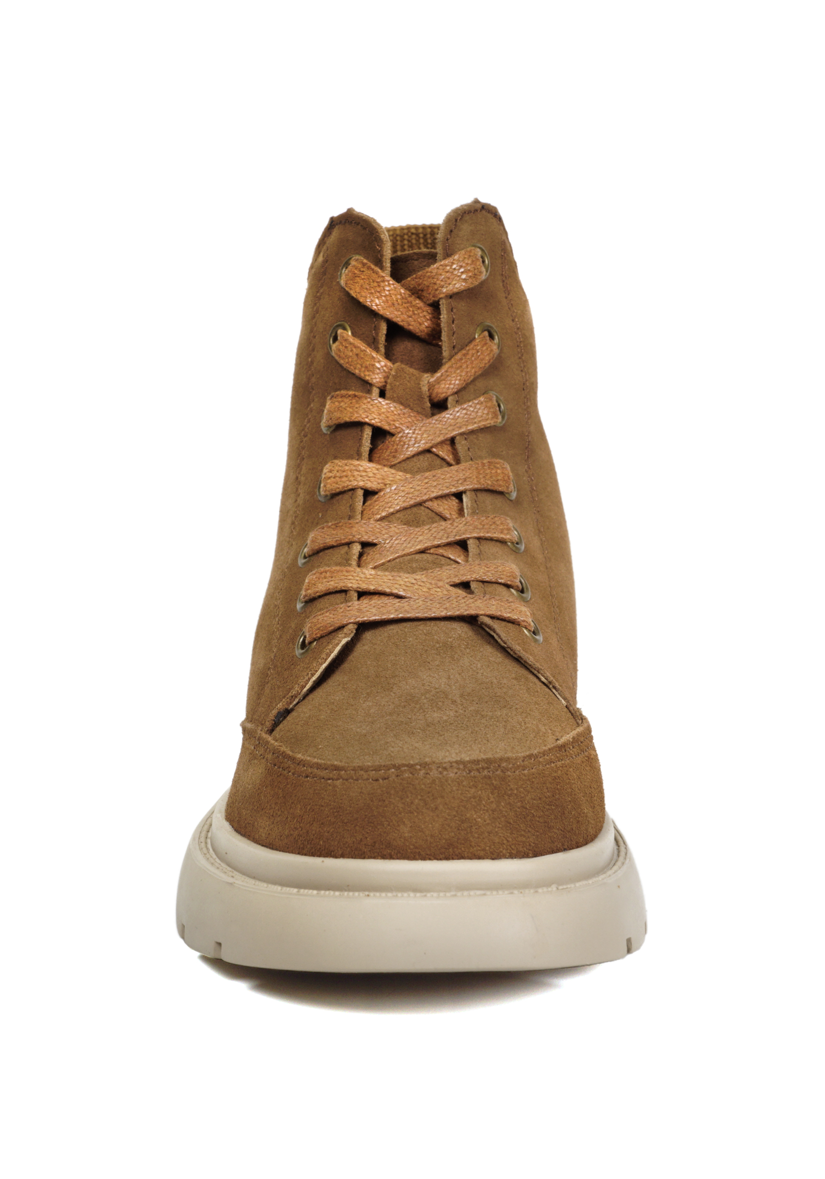 BOTÍN CUERO CAMEL MELACIA CASUAL - 3