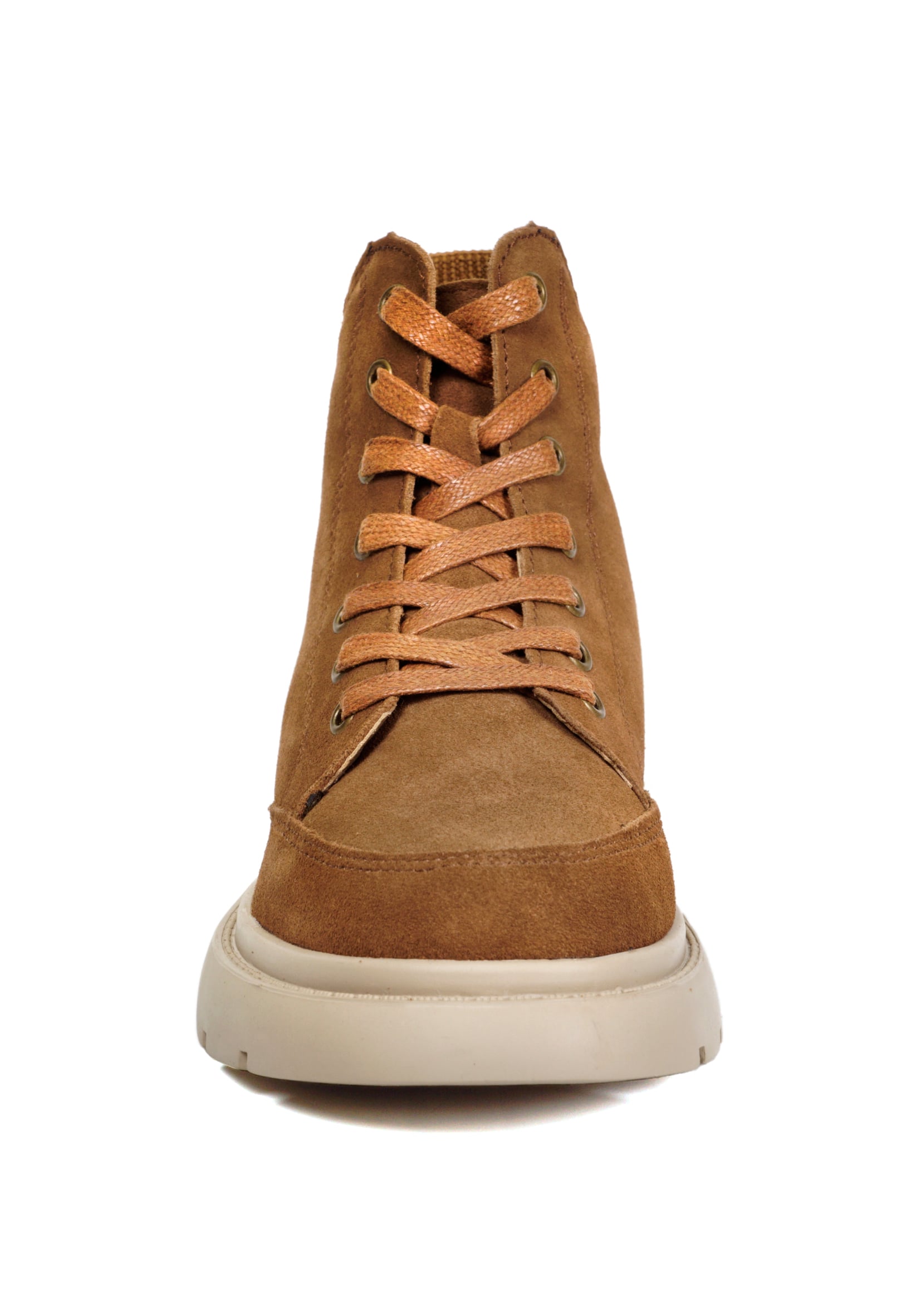 BOTÍN CUERO CAMEL MELACIA CASUAL - 3