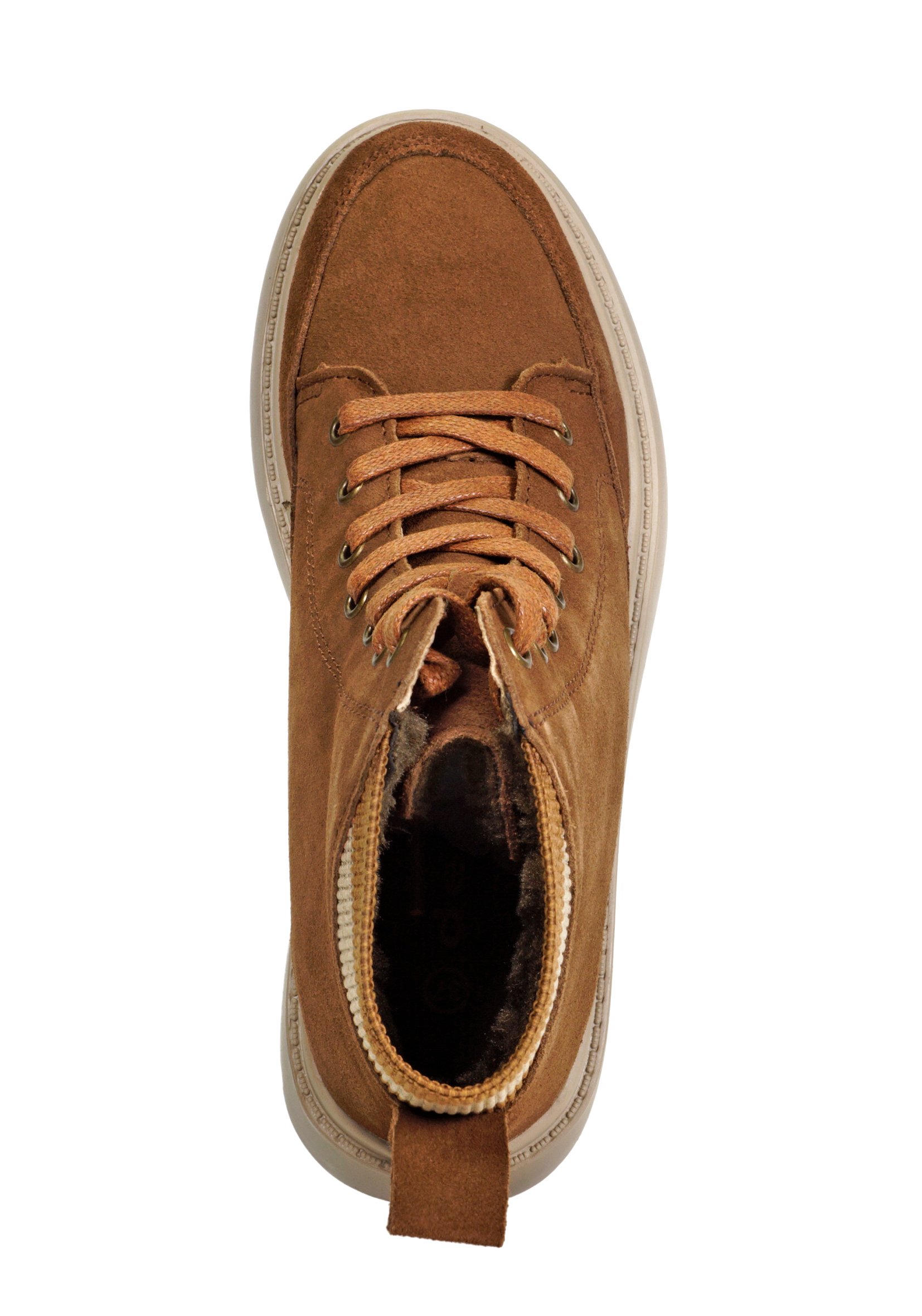 BOTÍN CUERO CAMEL MELACIA CASUAL - 8