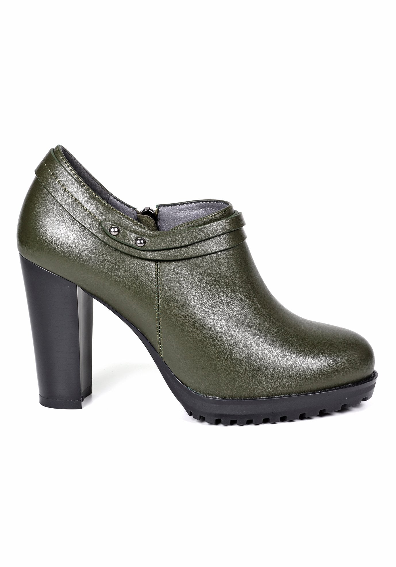 ZAPATO CUERO CASIANA VERDE - 3