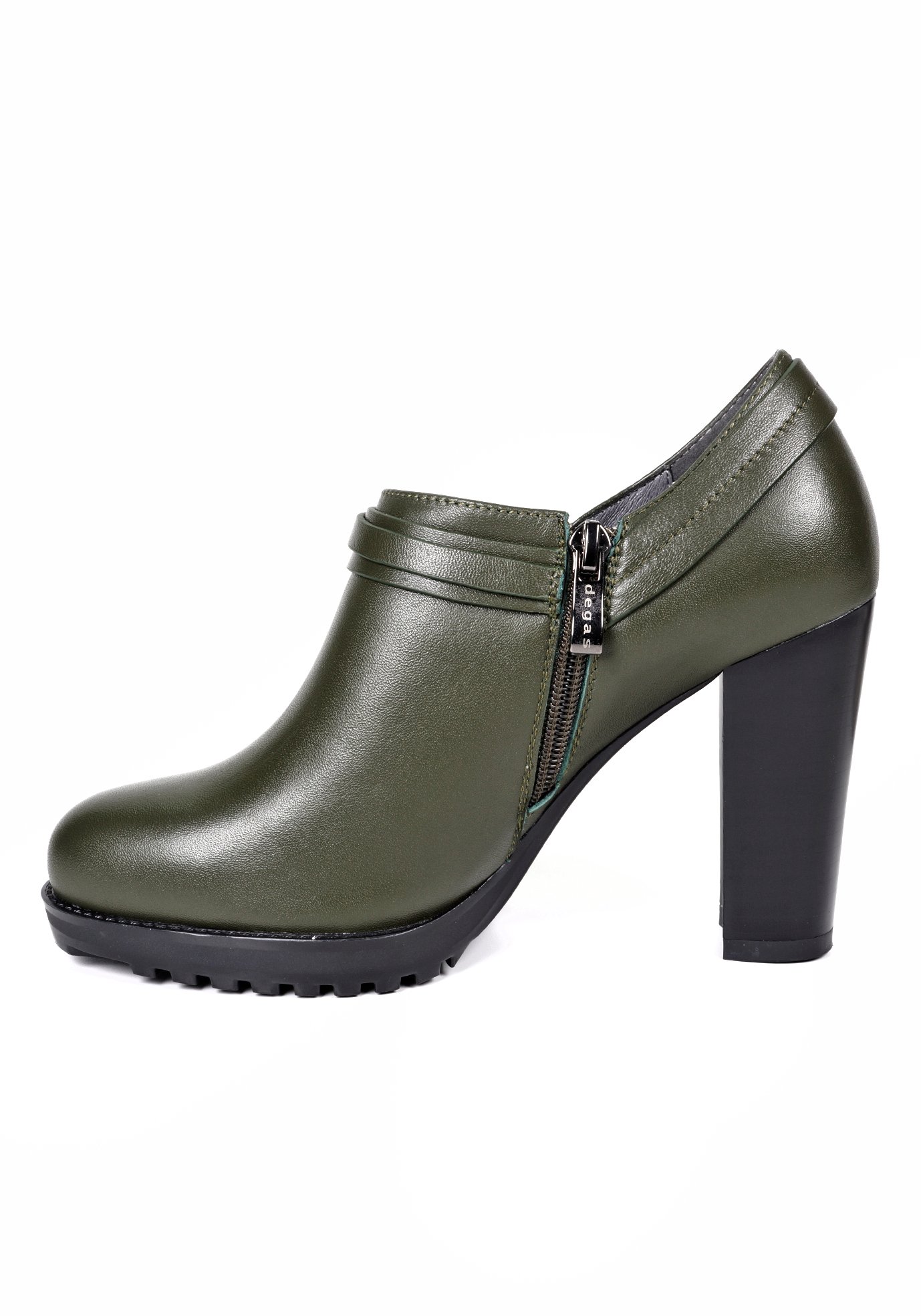 ZAPATO CUERO CASIANA VERDE - 5