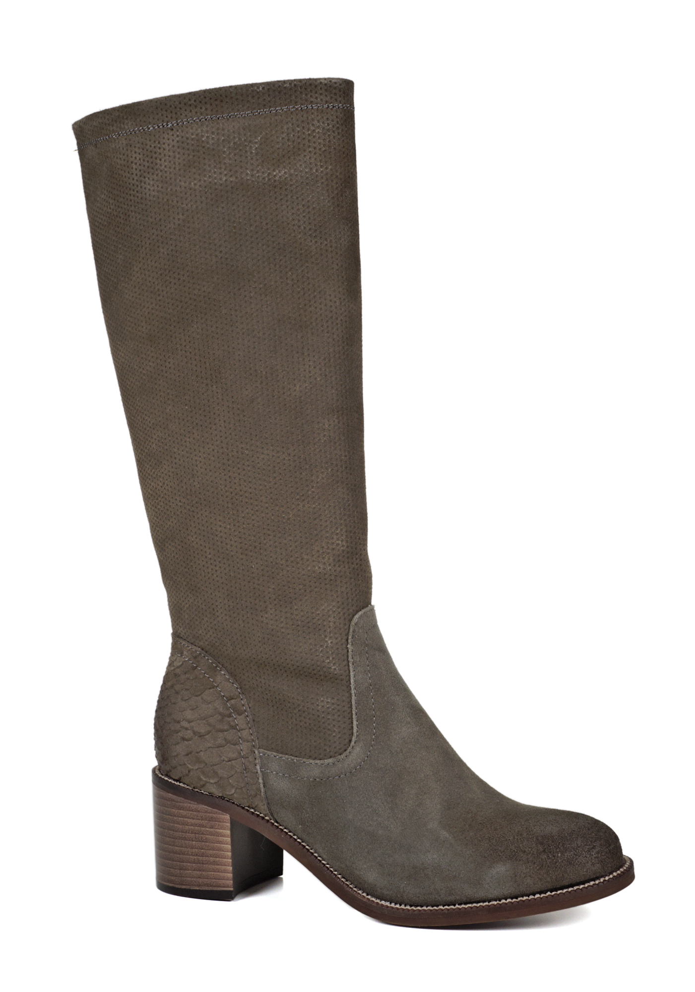 BOTAS MUJER DEGAS CUERO APELAS KHAKI SH0210W22KHA - 2