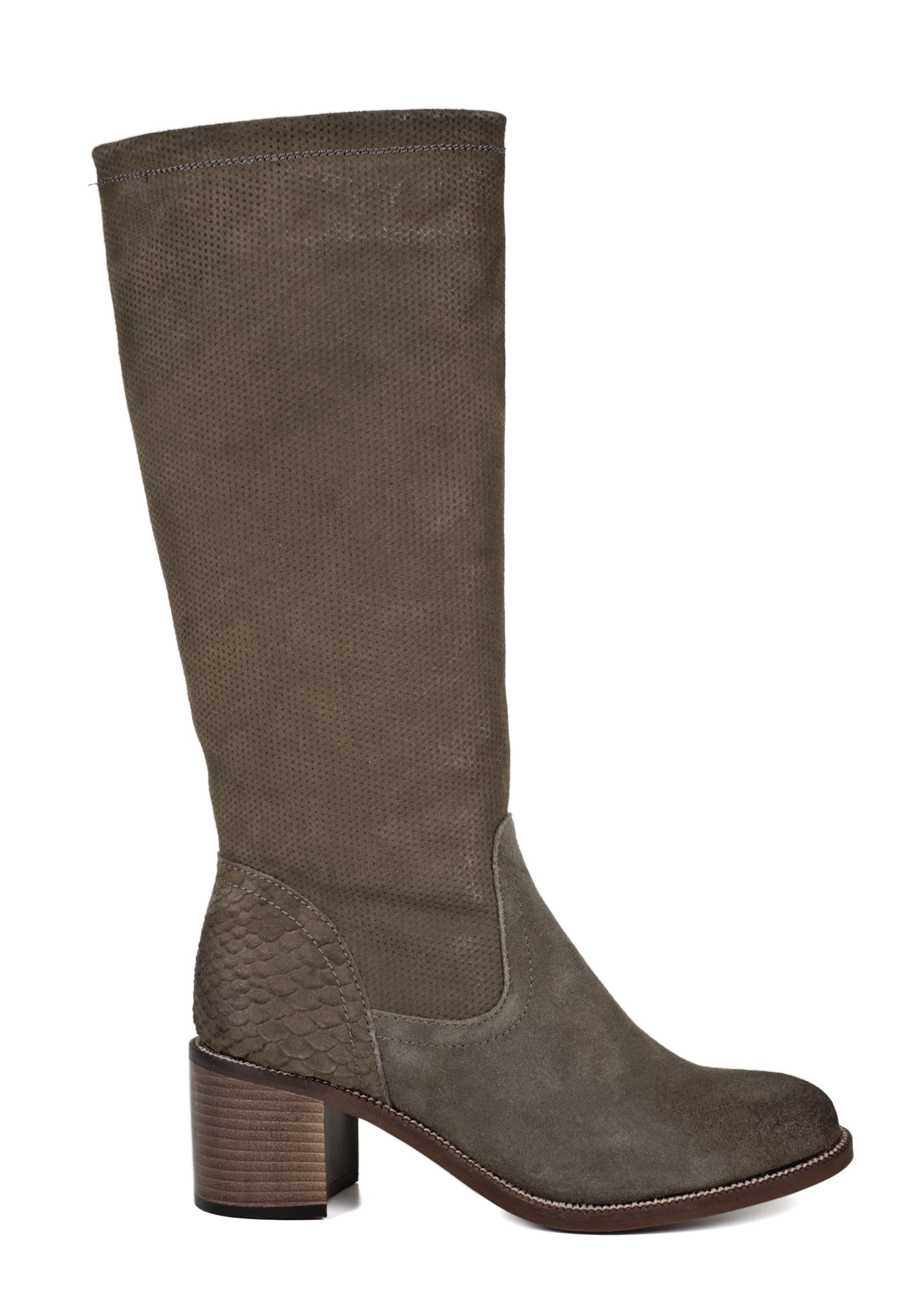 BOTAS MUJER DEGAS CUERO APELAS KHAKI SH0210W22KHA - 3