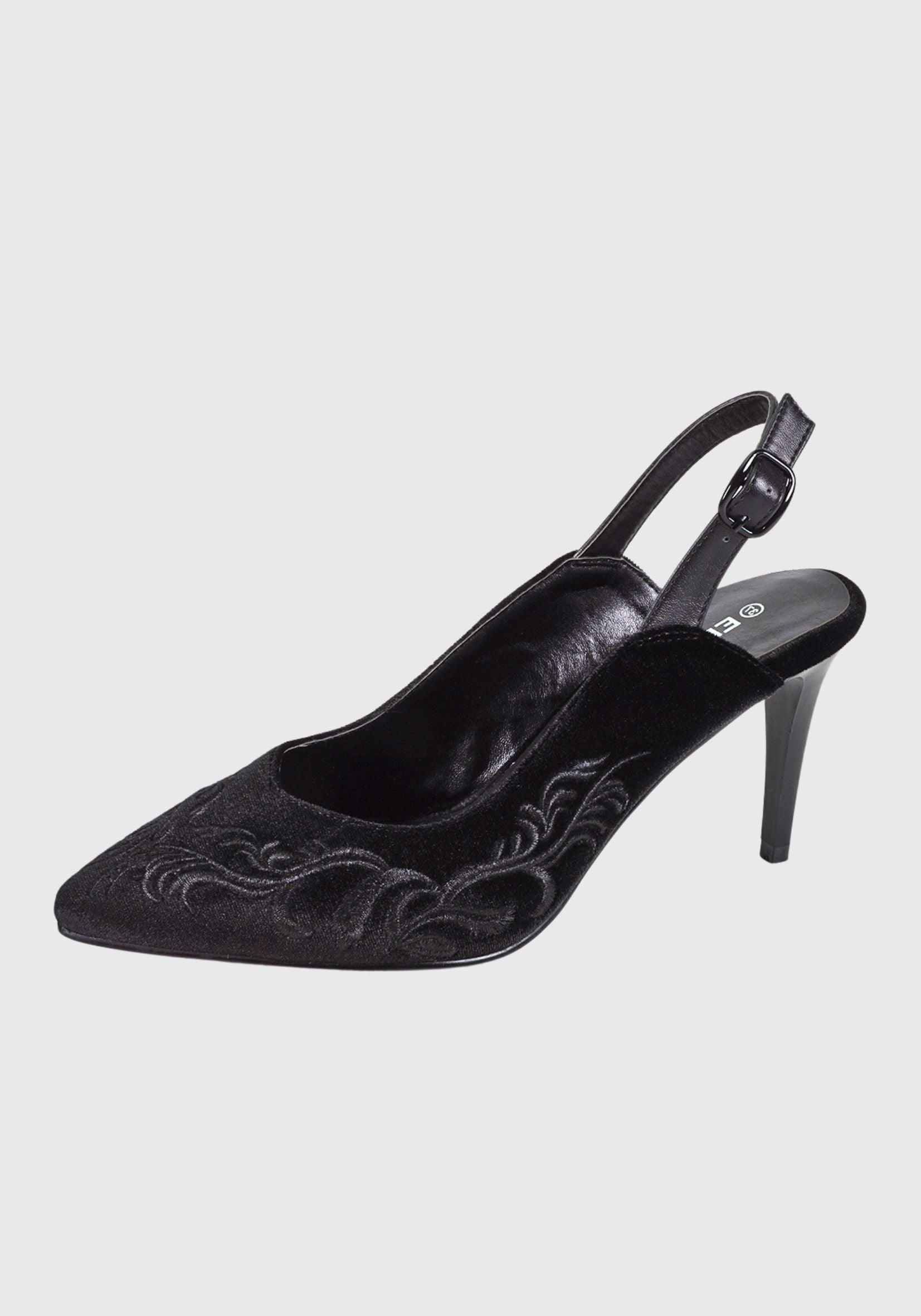 ZAPATO HEMILSE NEGRO - 1
