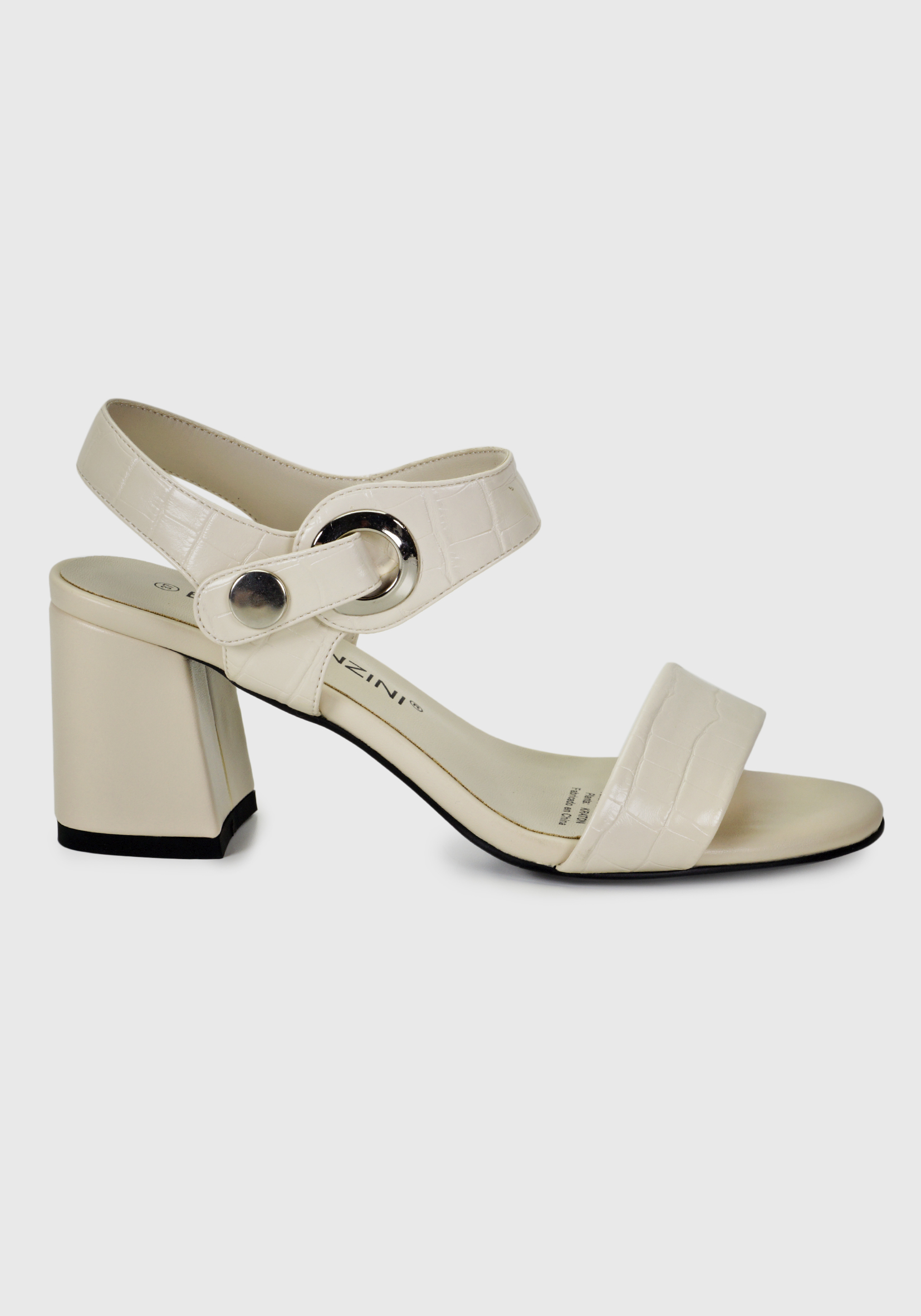 SANDALIA DINIZ CREMA - 2