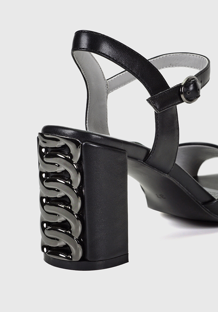 SANDALIAS MUJER EDA MANZINI NEGRO RAQUEL CHE201S23BLK - 5
