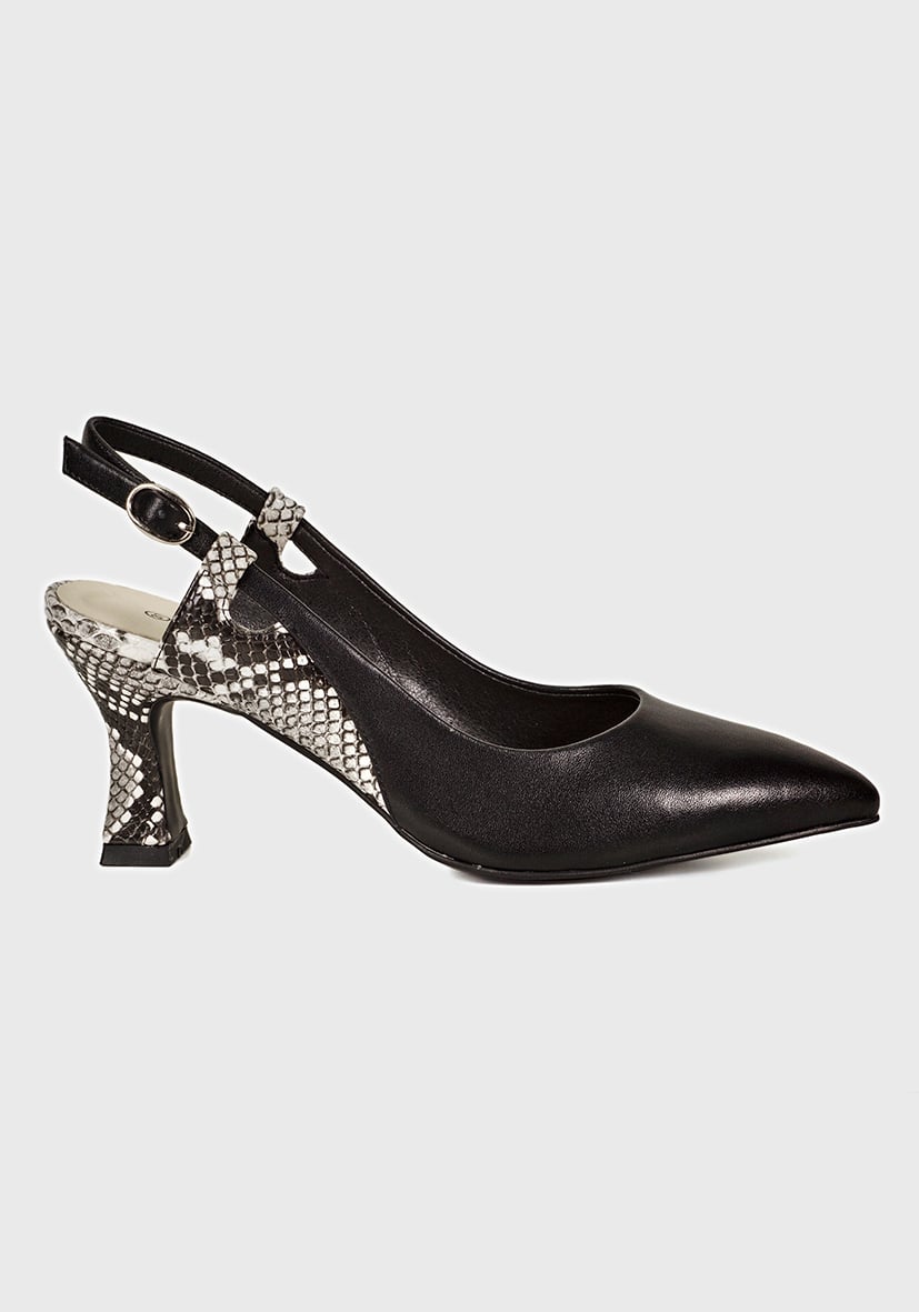 SANDALIAS MUJER DEGAS CUERO NEGRO LAYLA CH0306S23BLK - 2