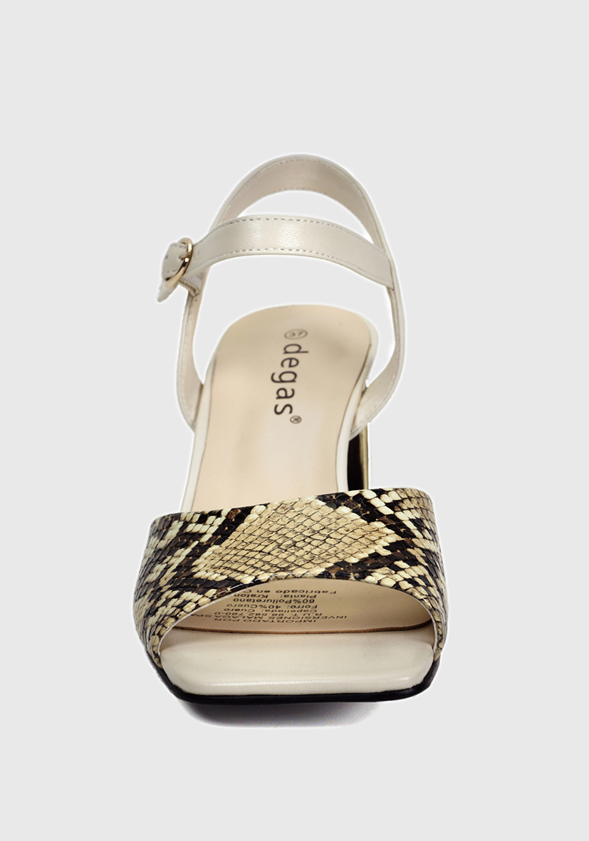 SANDALIAS MUJER DEGAS CUERO AIMAR CREMA CH0451S23BON - 3