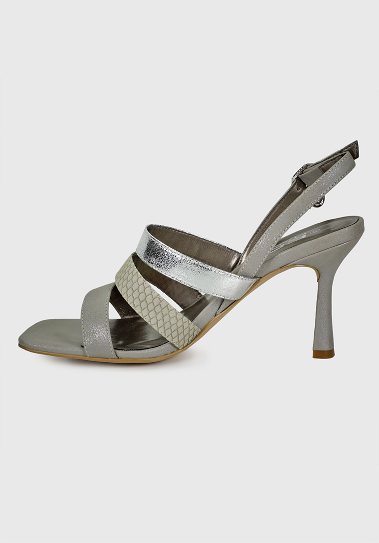 SANDALIAS MUJER EDA MANZINI PLATEADO OLIVIA DSE487S23SIL - 4