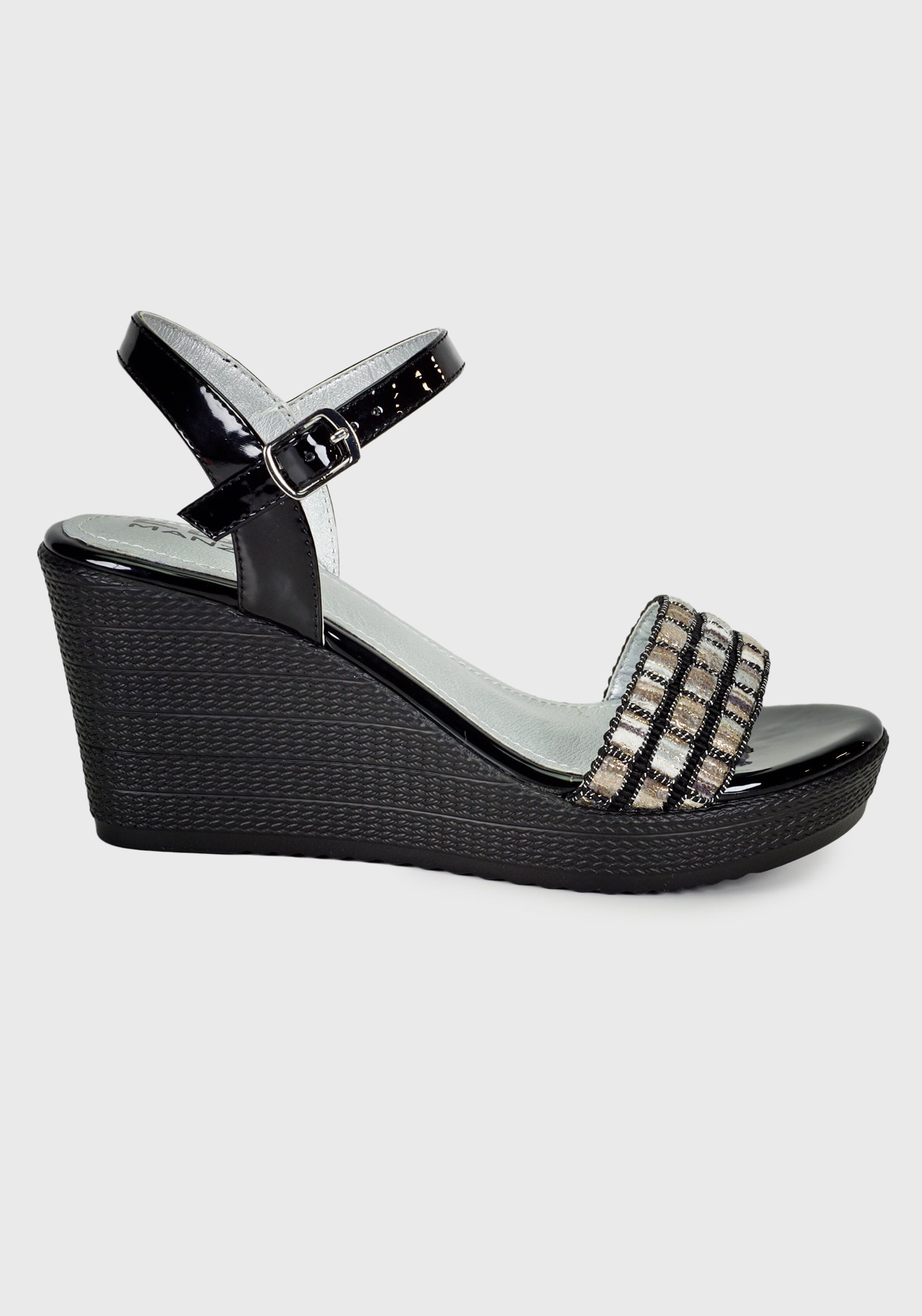 SANDALIAS MUJER EDA MANZINI NEGRO XIMENA WOE584S23BLK - 3