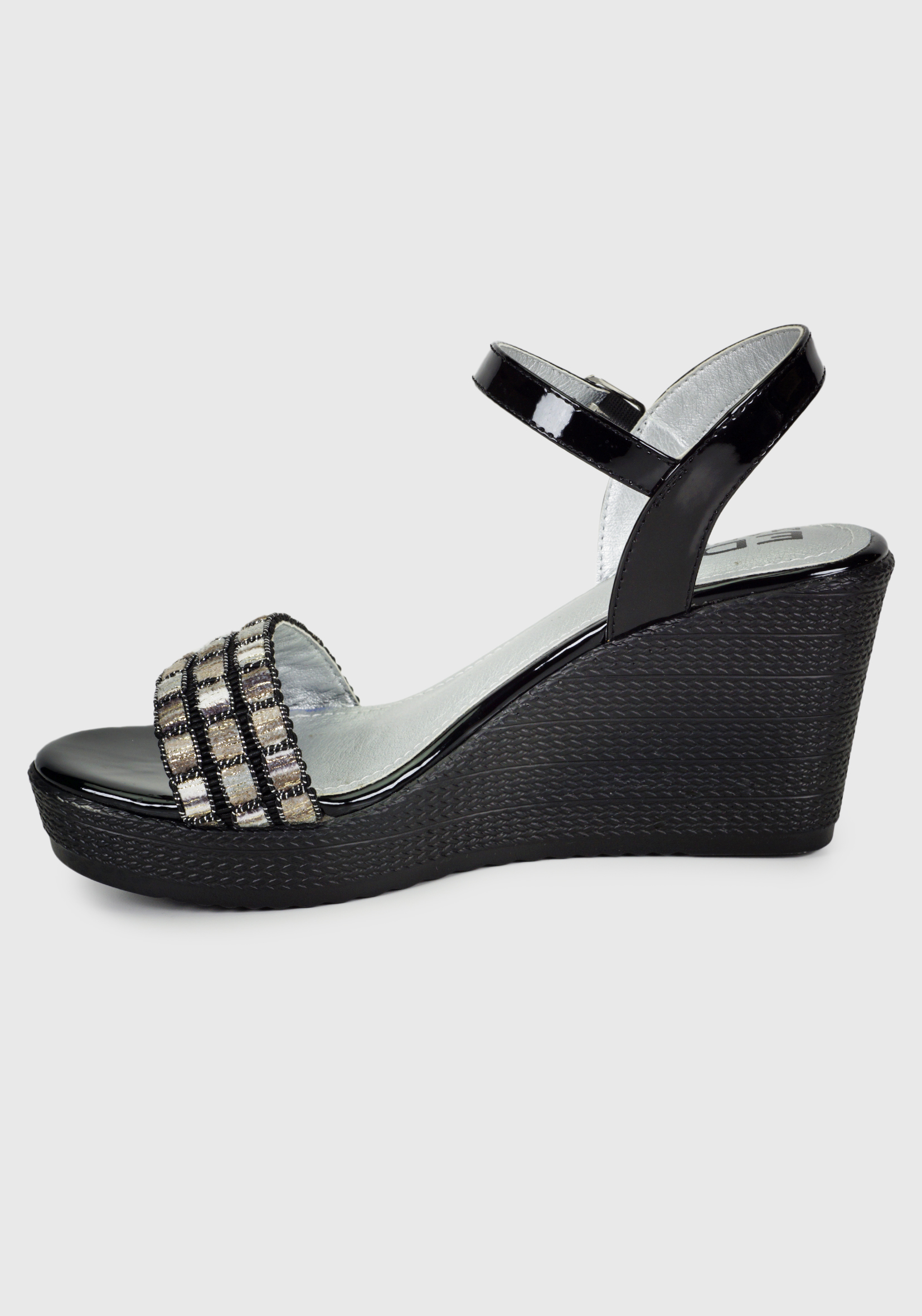 SANDALIAS MUJER EDA MANZINI NEGRO XIMENA WOE584S23BLK - 4