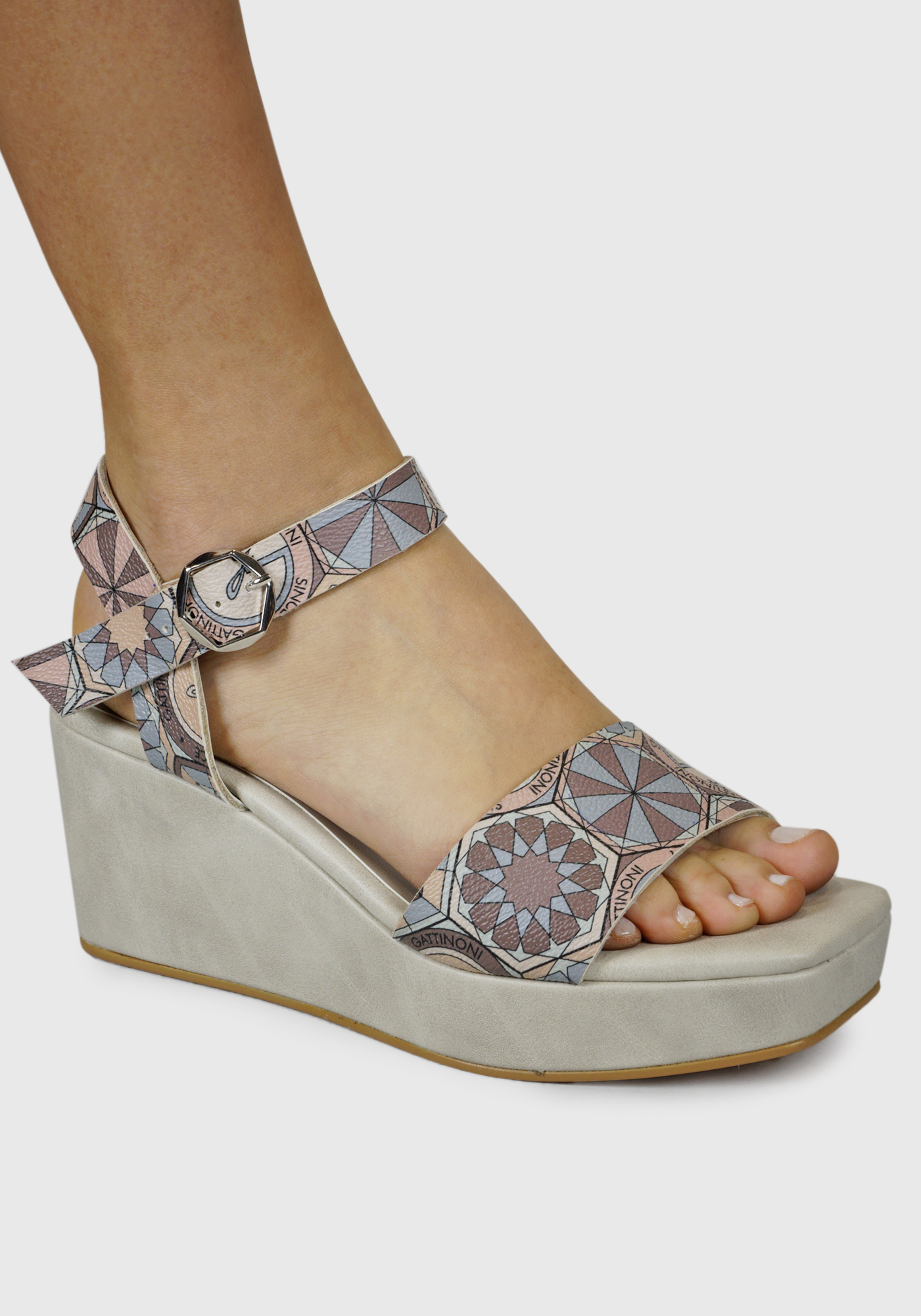 SANDALIAS MUJER EDA MANZINI BLANCO REBECA DSE492S23WHT - 2