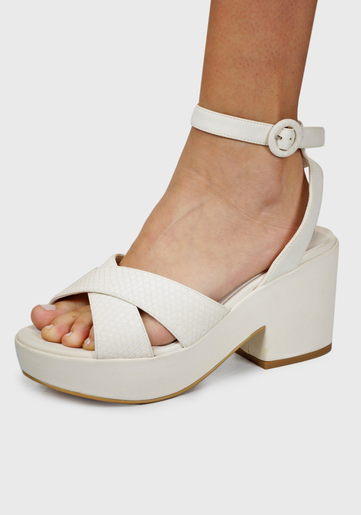 SANDALIA KARIMA CREMA - 8