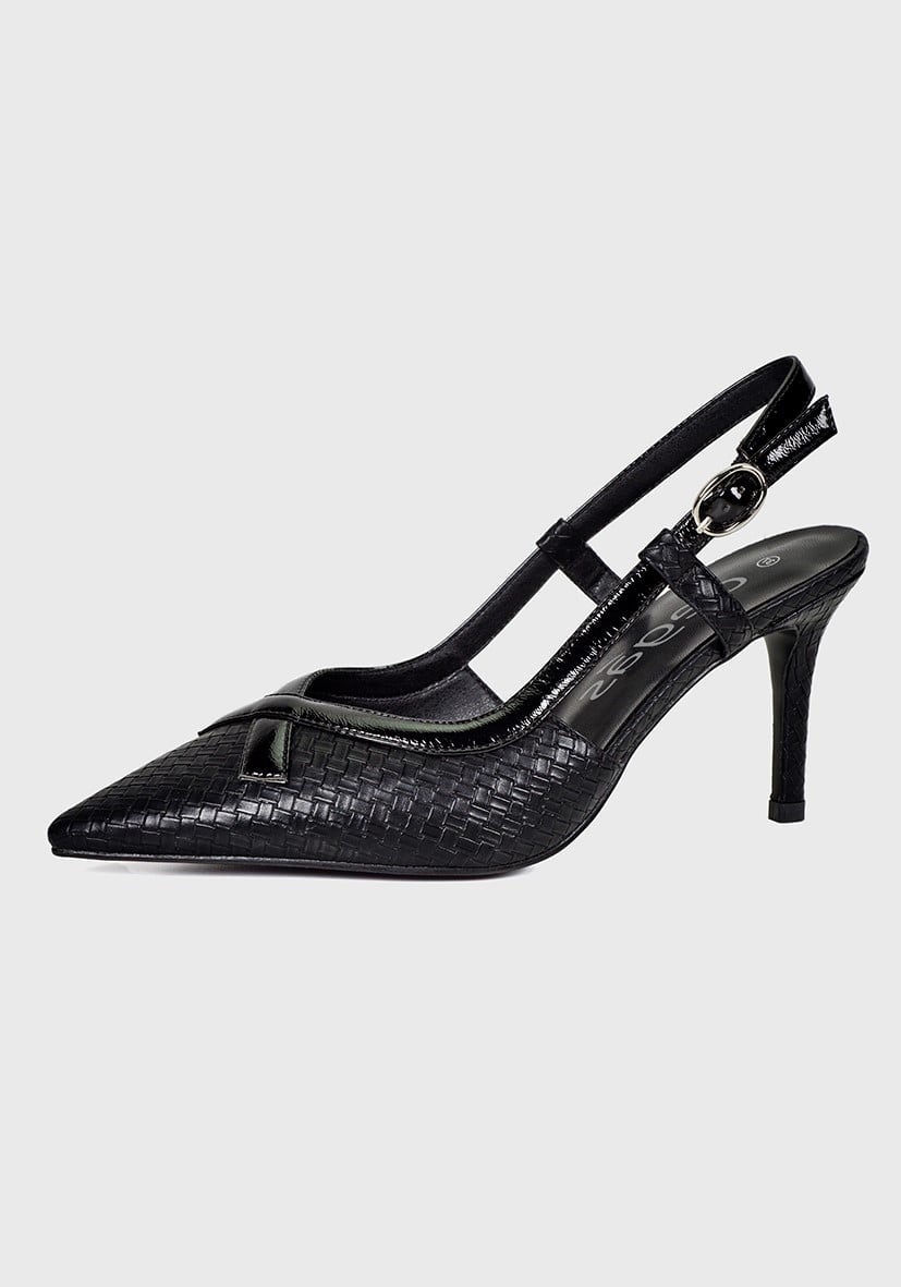 SANDALIA CHARLOTTE NEGRO - 1