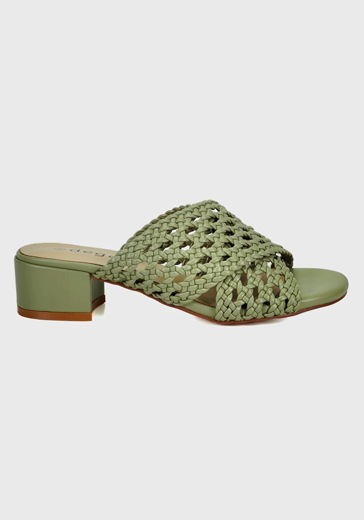 SANDALIAS MUJER DEGAS CUERO VERDE MAROMA CH0463S23GRE - 4