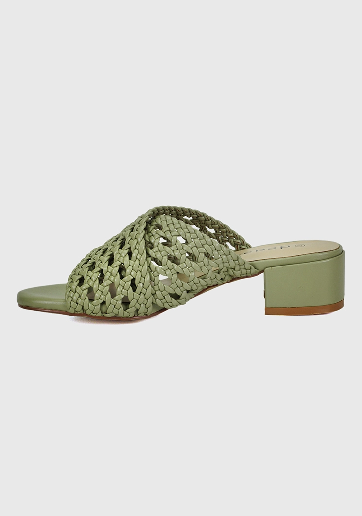 SANDALIAS MUJER DEGAS CUERO VERDE MAROMA CH0463S23GRE - 6