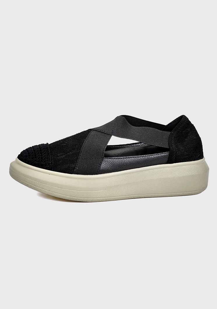 ZAPATILLAS MUJER EDA MANZINI CASUALES NEGRO DRE117S23BLK ANAIS - 1