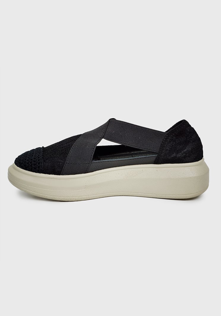 ZAPATILLAS MUJER EDA MANZINI CASUALES NEGRO DRE117S23BLK ANAIS - 4