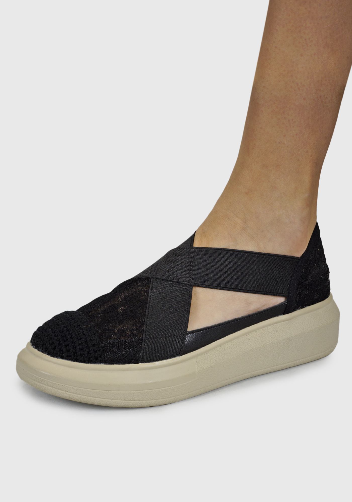 ZAPATILLAS MUJER EDA MANZINI CASUALES NEGRO DRE117S23BLK ANAIS - 8